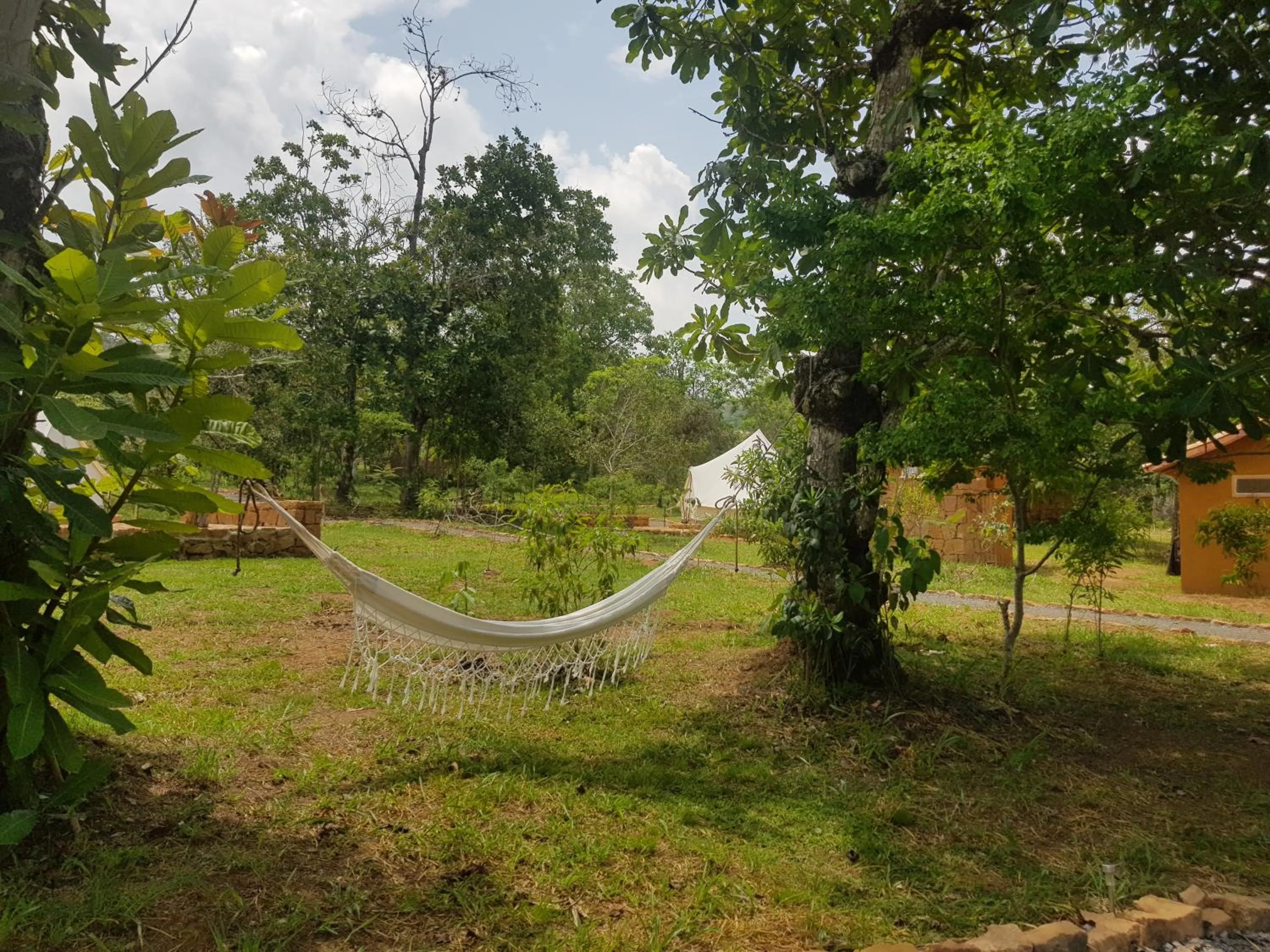 Patio in Nativo Eco-Hotel Barichara