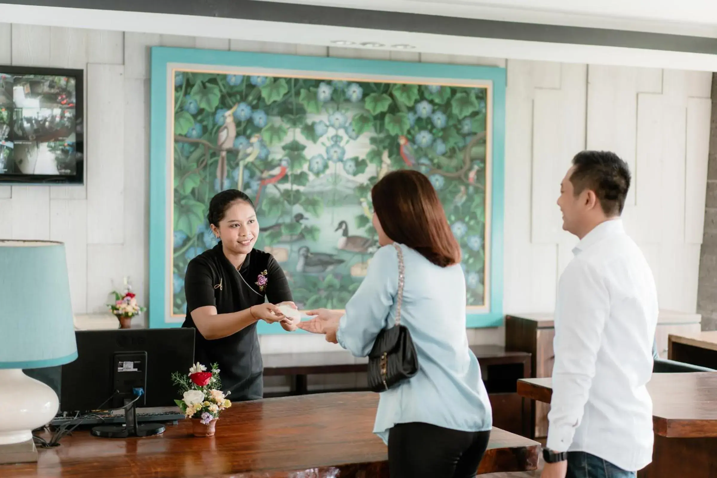 Lobby or reception in Amaroossa Suite Bali Lobby or reception in Amaroossa Suite Bali