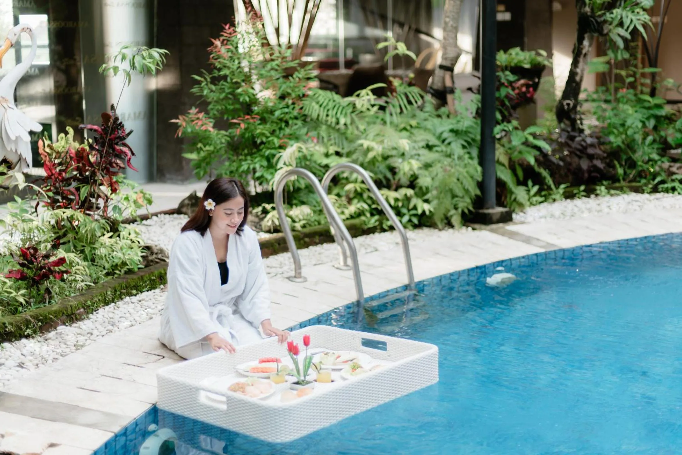 Breakfast in Amaroossa Suite Bali