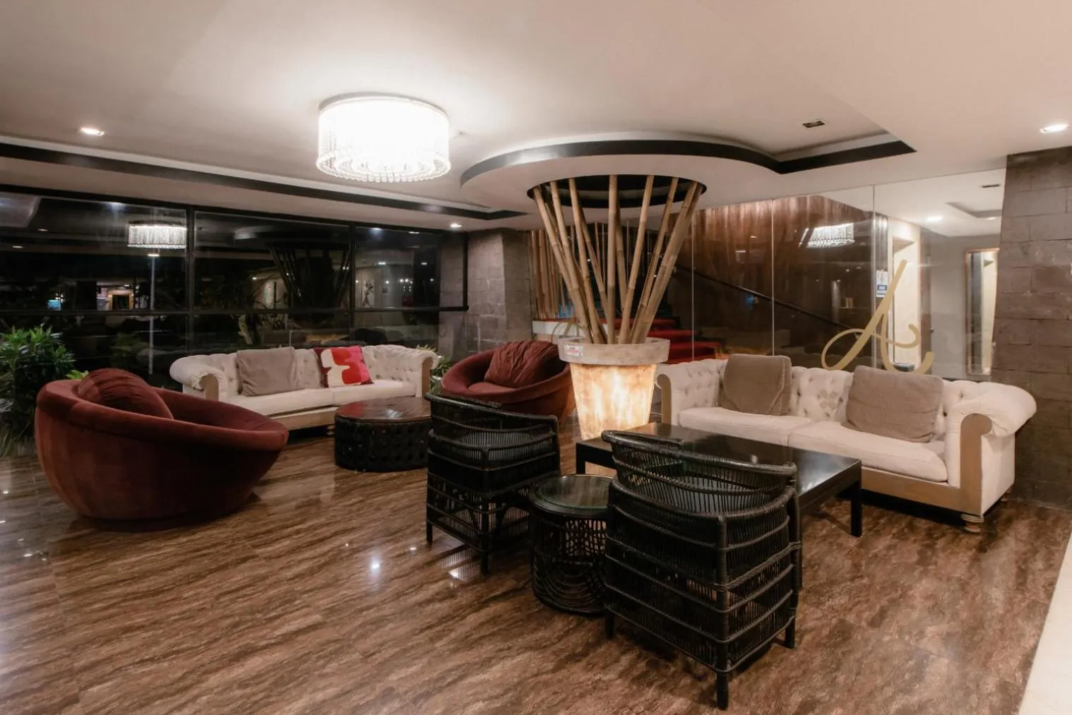 Lobby or reception in Amaroossa Suite Bali