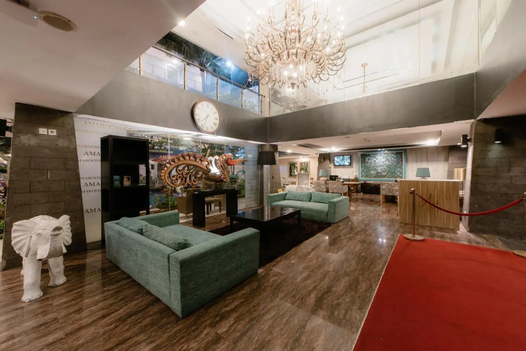 Lobby or reception in Amaroossa Suite Bali Lobby or reception in Amaroossa Suite Bali