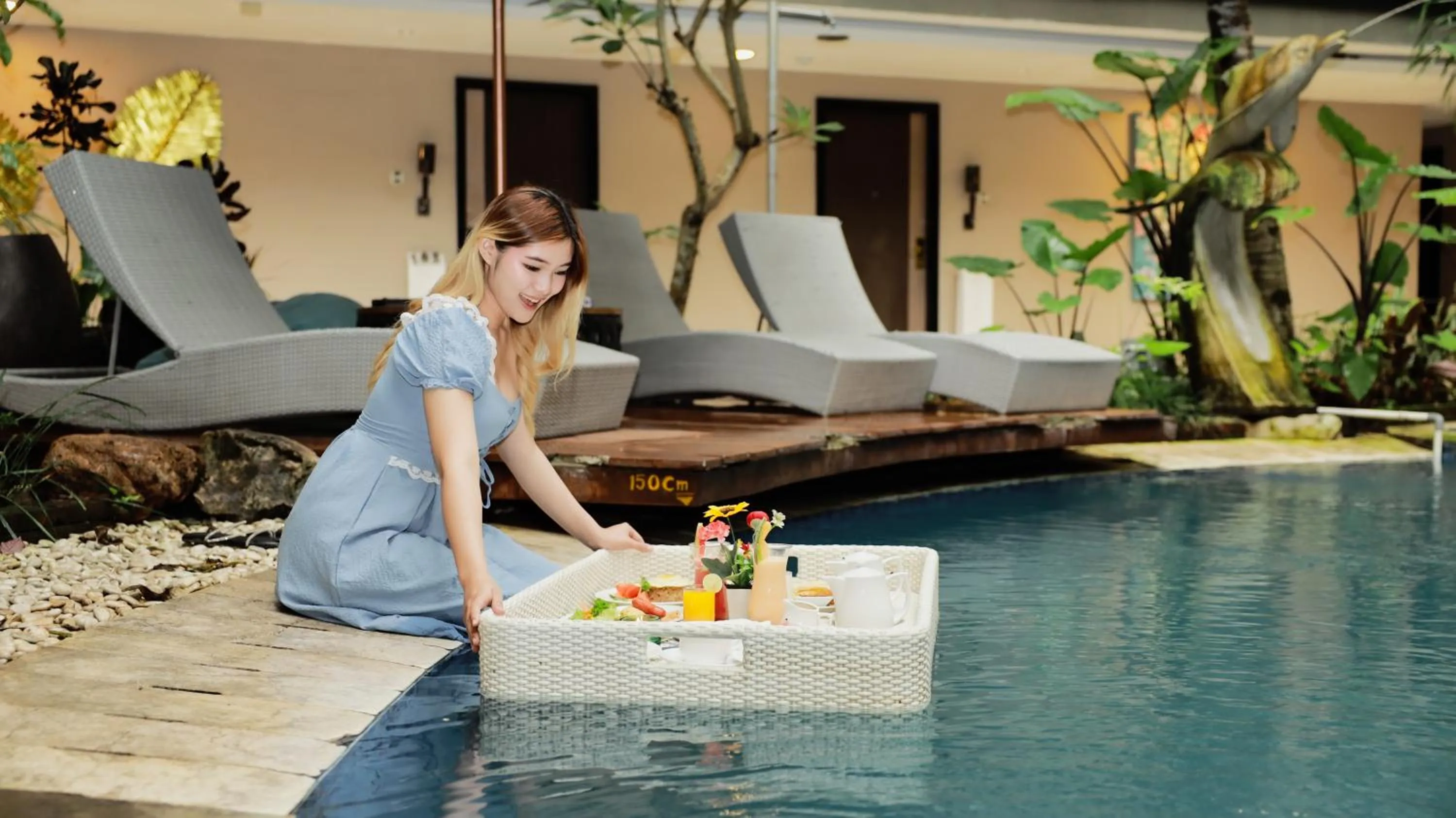 Breakfast in Amaroossa Suite Bali