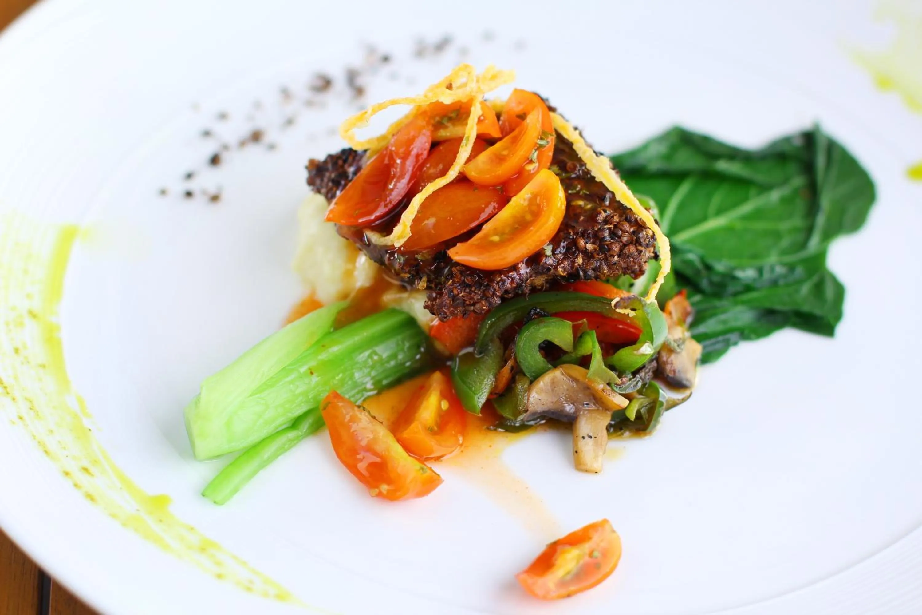 Food in Amaroossa Suite Bali