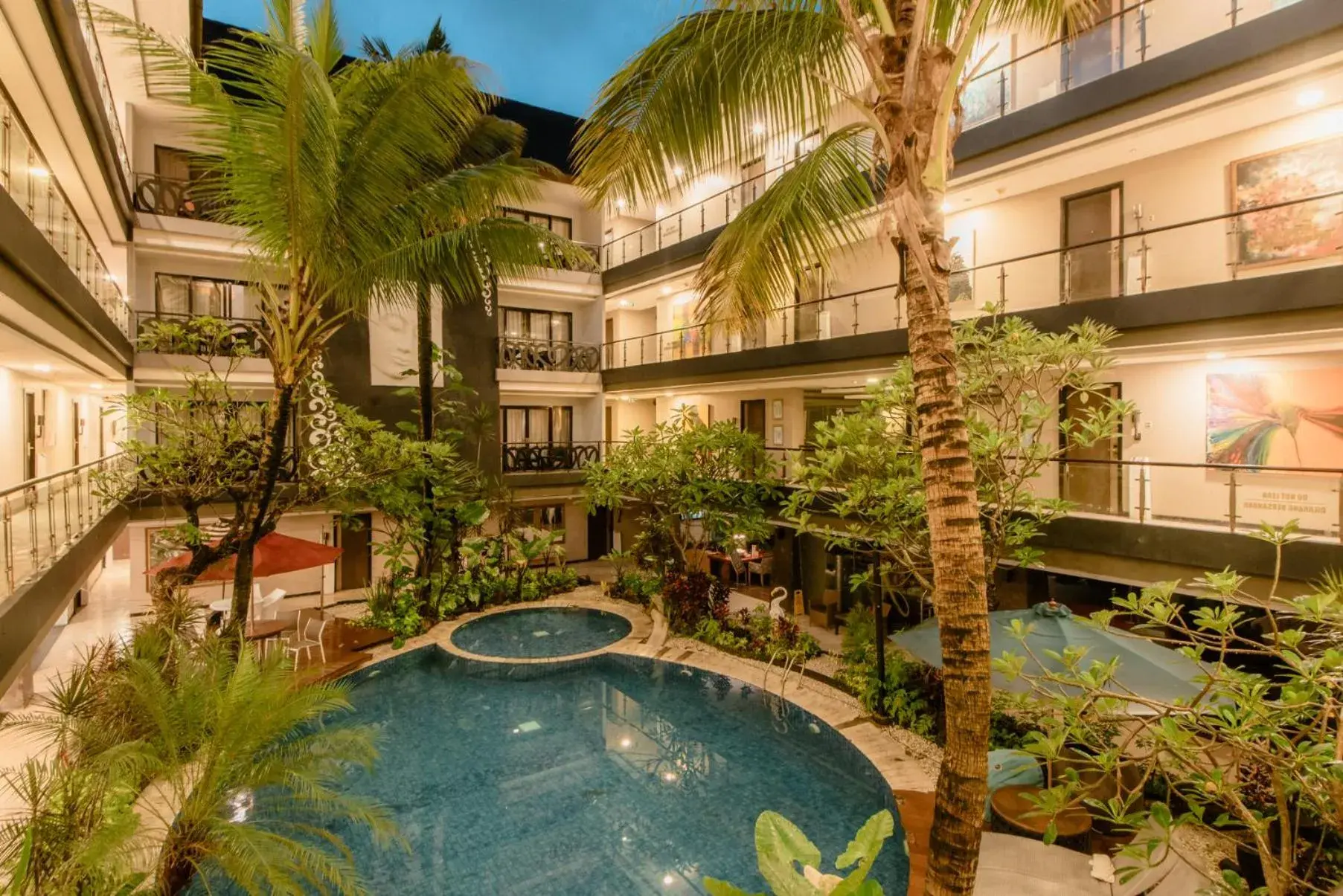 Property building in Amaroossa Suite Bali Property building in Amaroossa Suite Bali