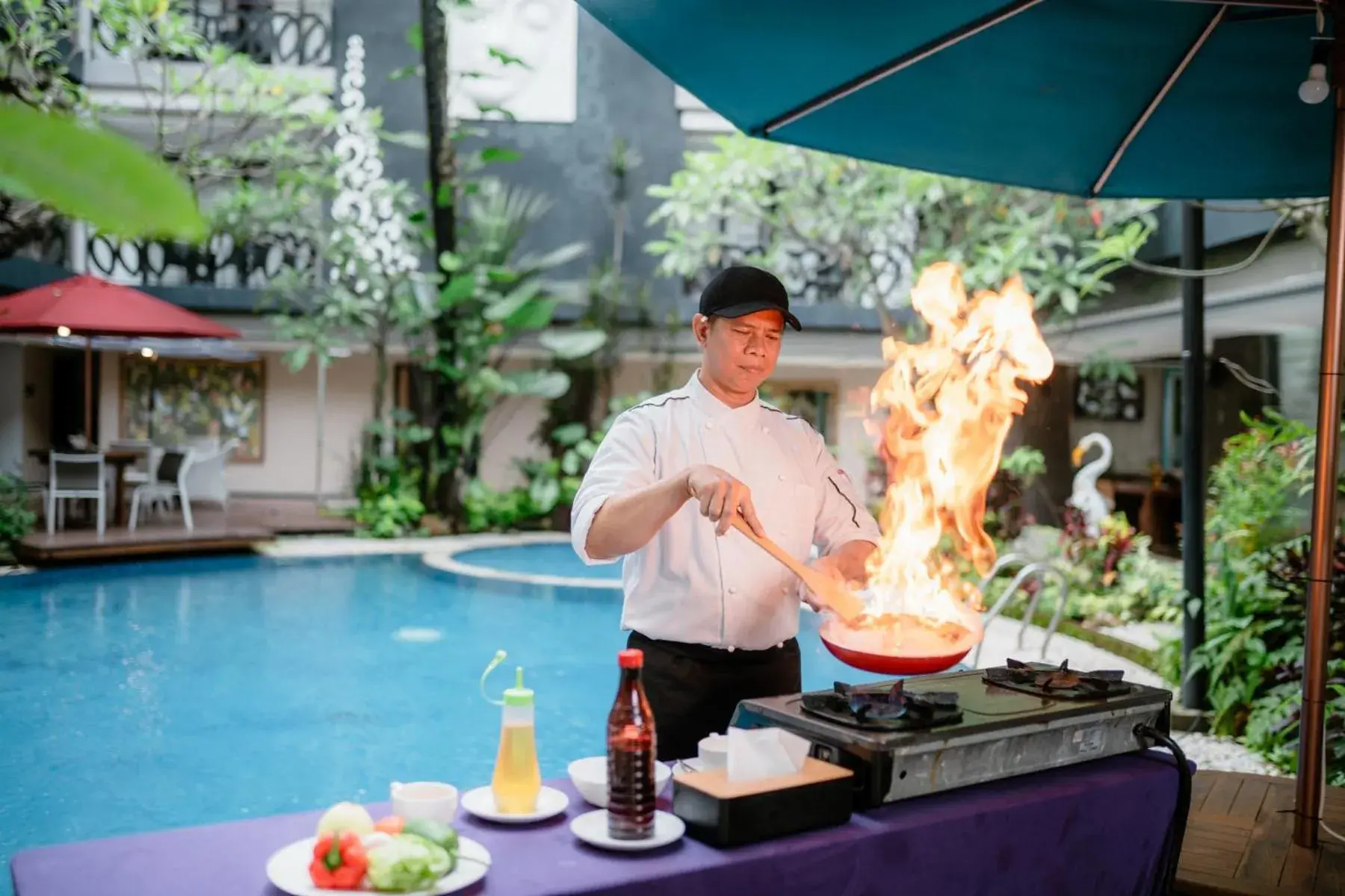 Food and drinks in Amaroossa Suite Bali Food and drinks in Amaroossa Suite Bali