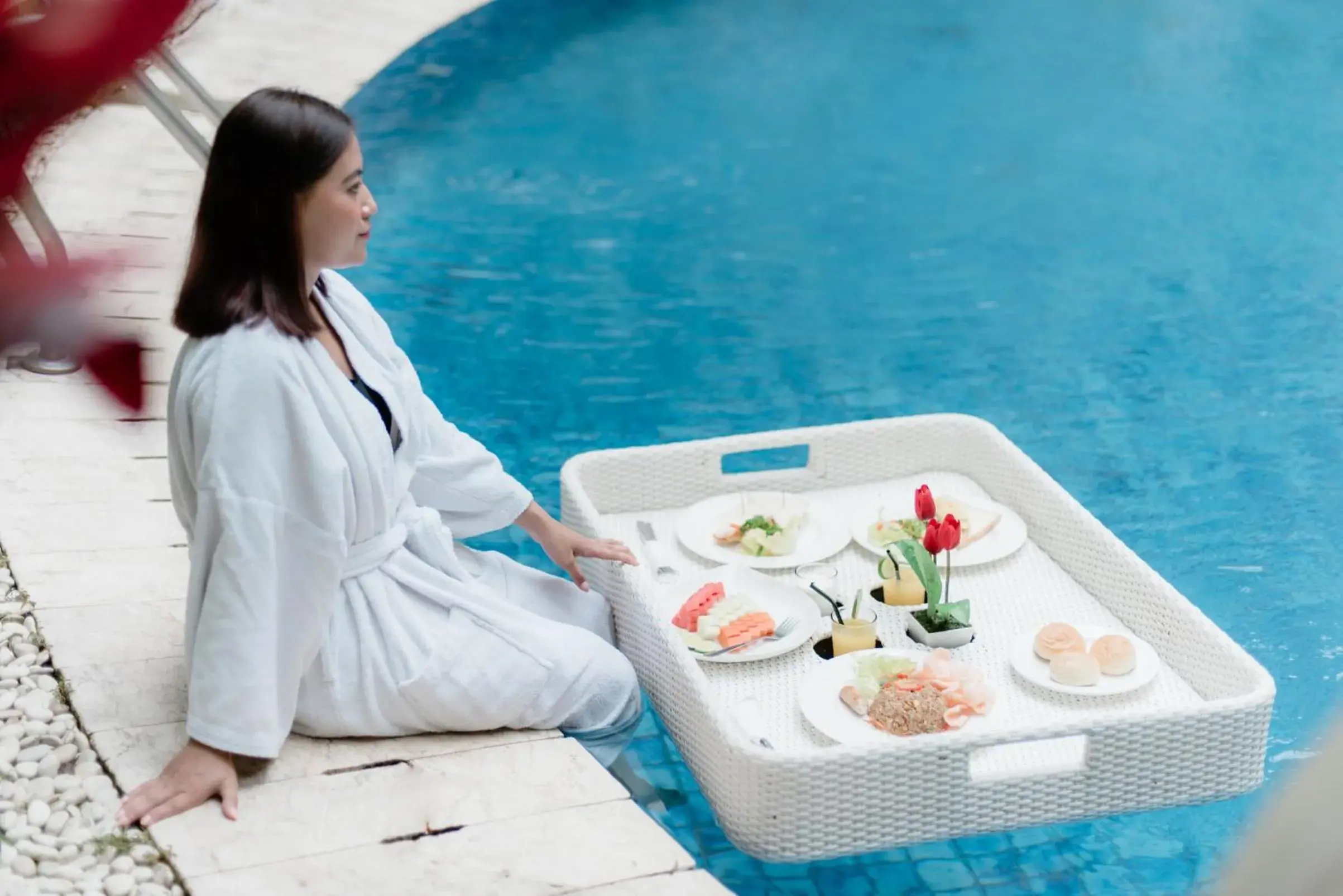 Breakfast in Amaroossa Suite Bali Breakfast in Amaroossa Suite Bali