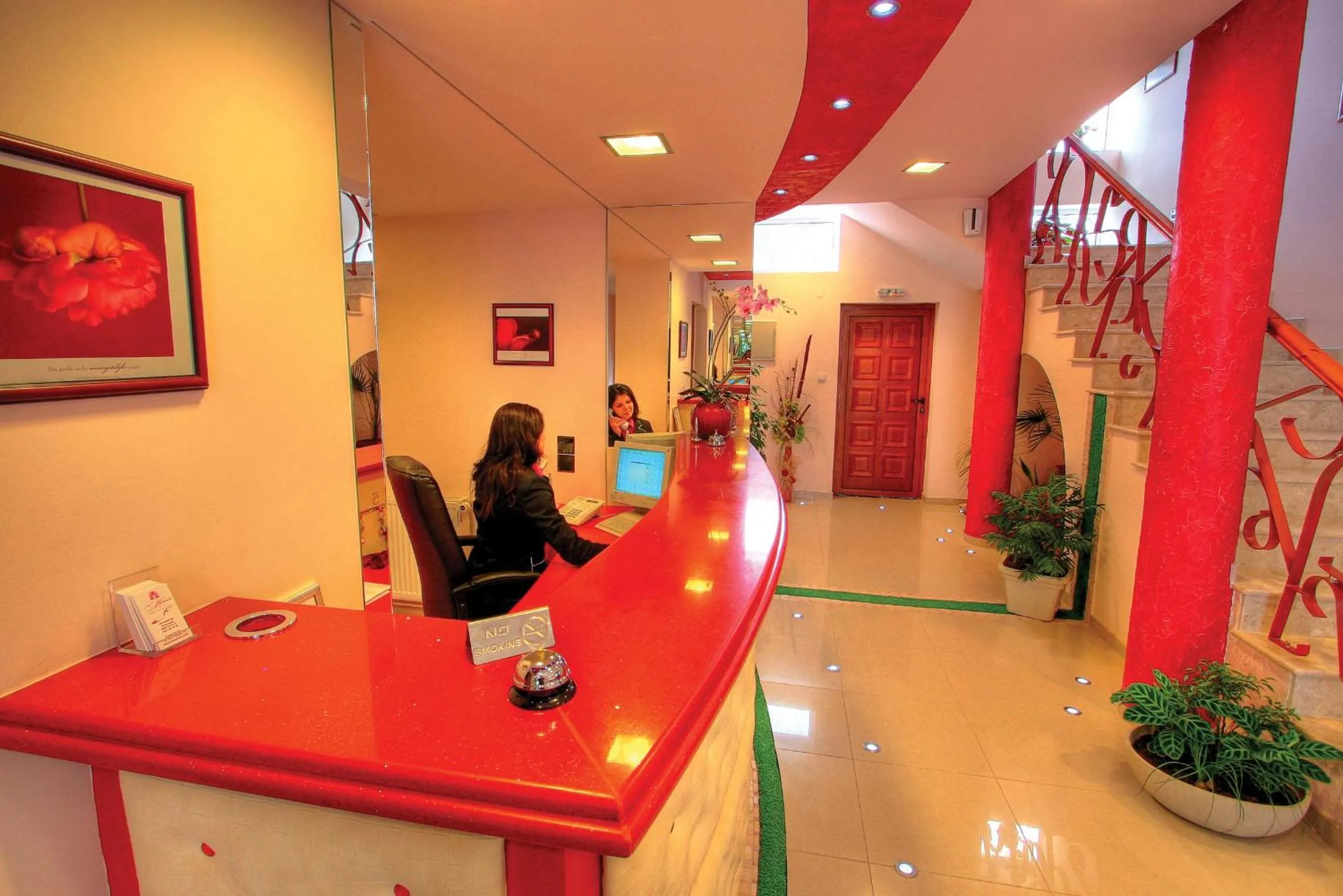 Lobby or reception in Family Hotel Mania