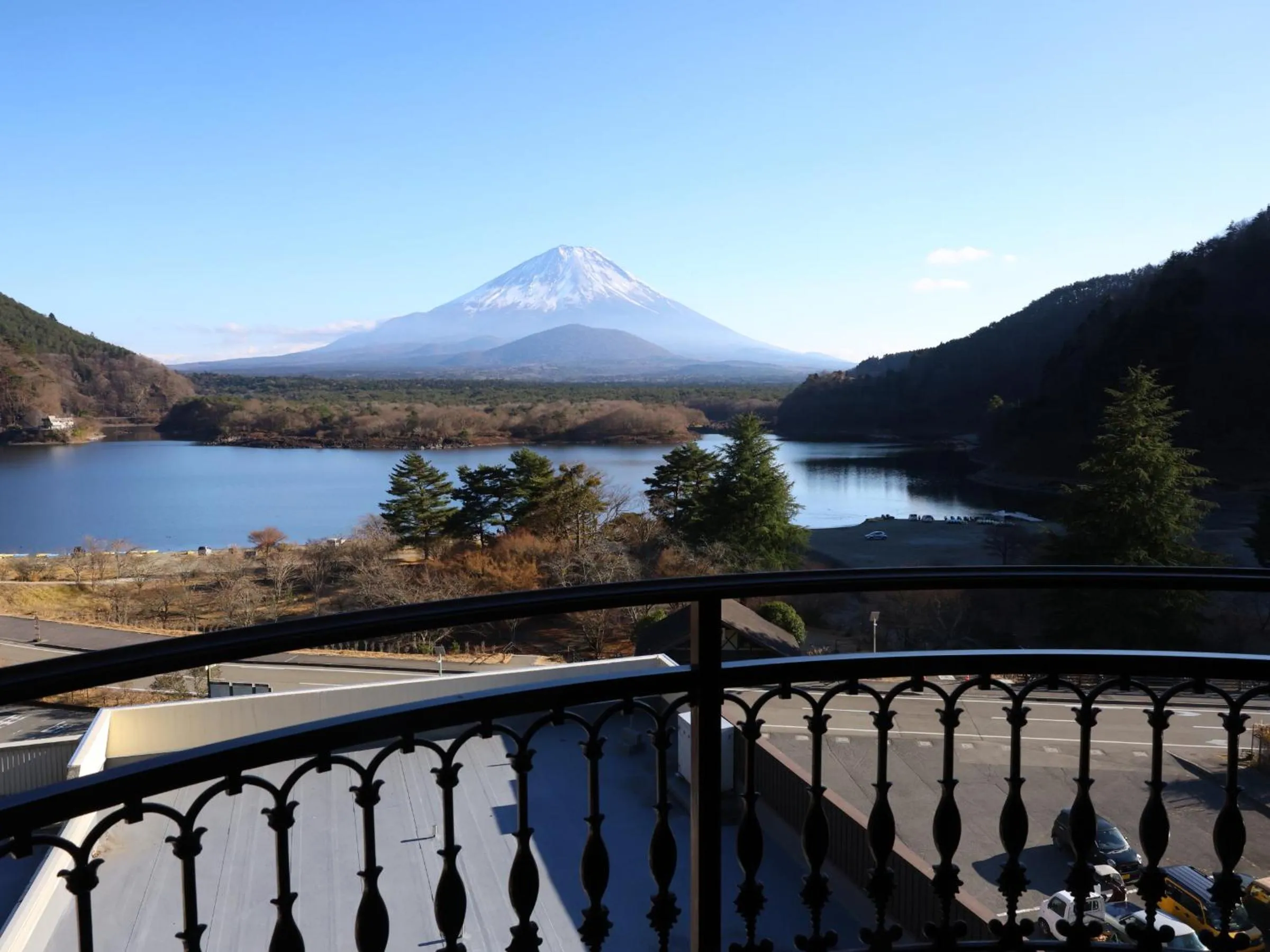Lake view in Shoji Mount Hotel