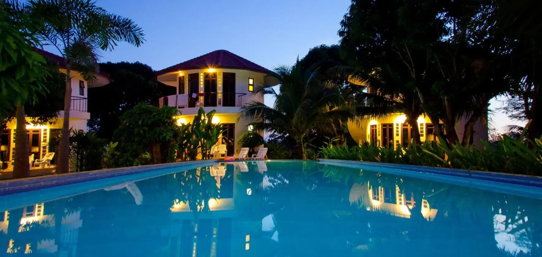 Pool view in Mango Spa & Resort Pool view in Mango Spa & Resort