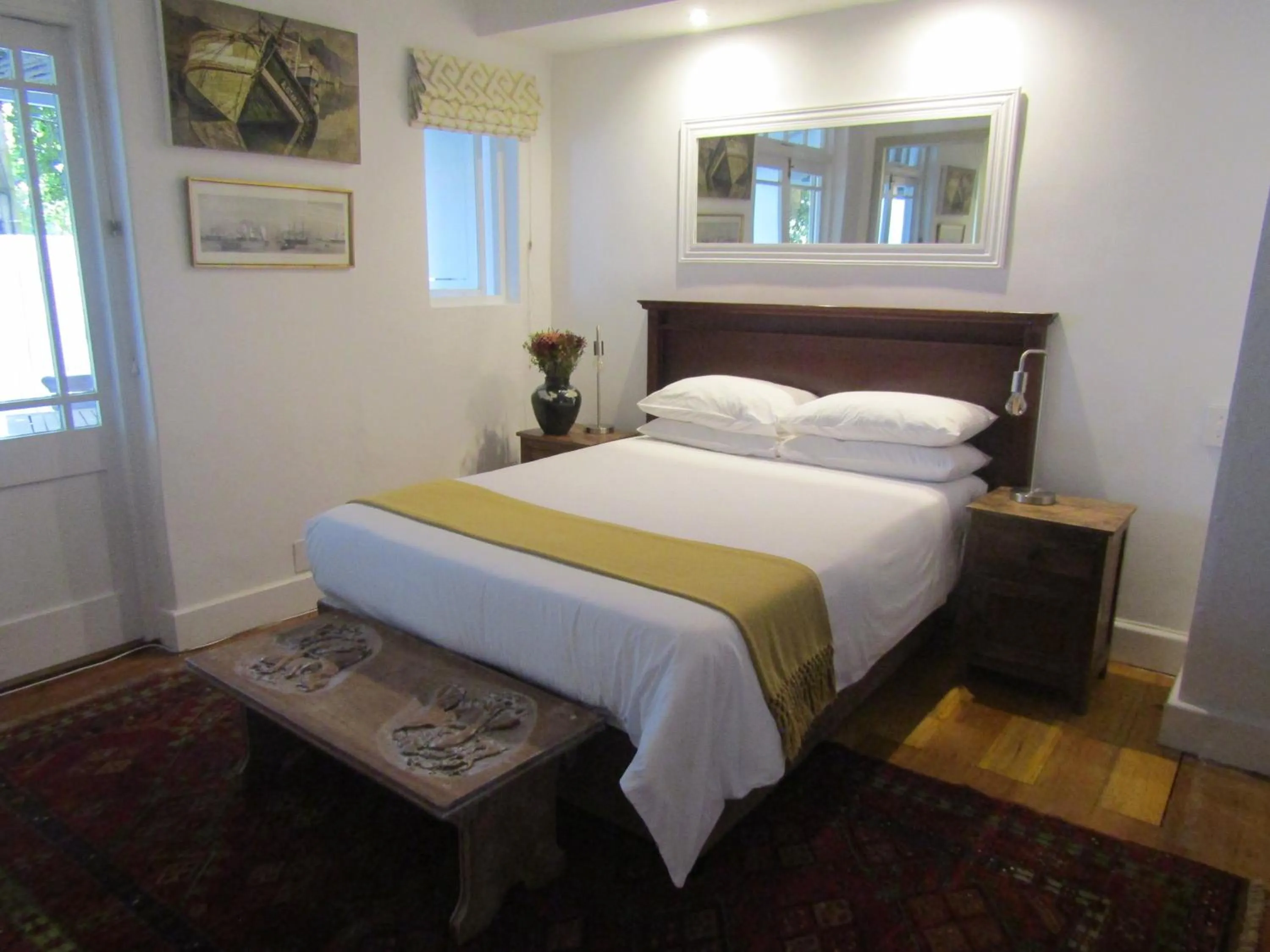 Bed in Rosedene Guest House