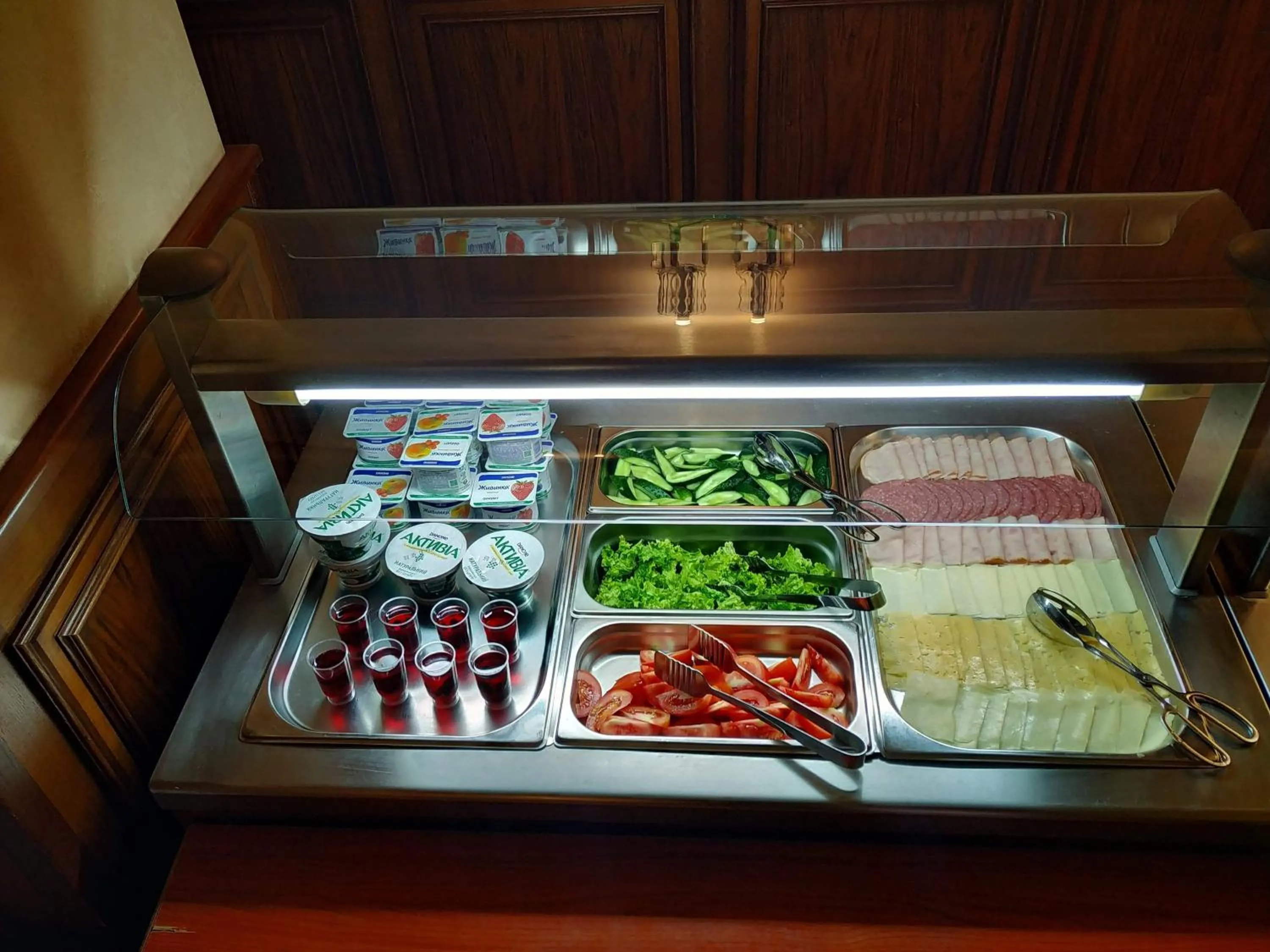 Breakfast in Hotel Ukraine Rivne