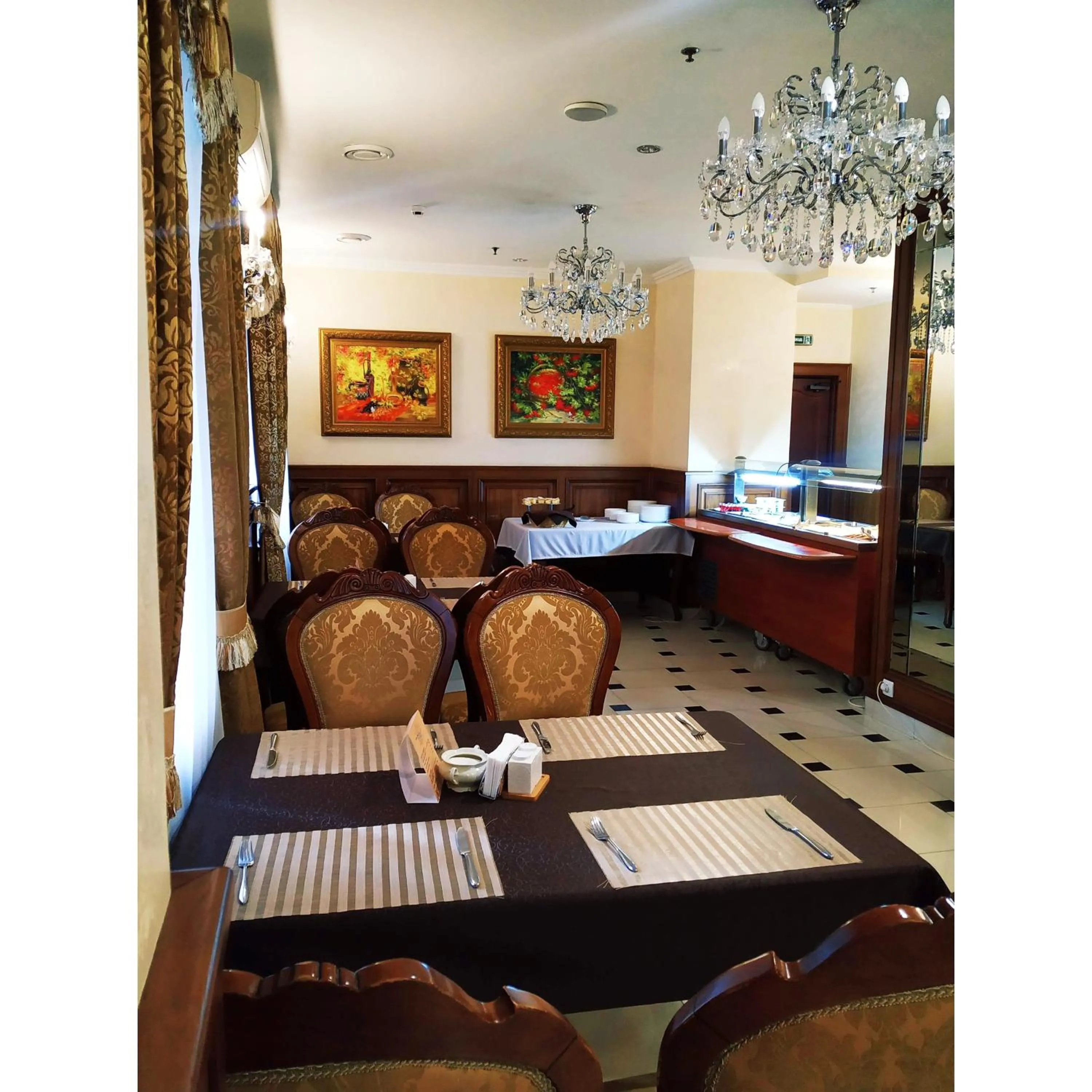 Breakfast in Hotel Ukraine Rivne