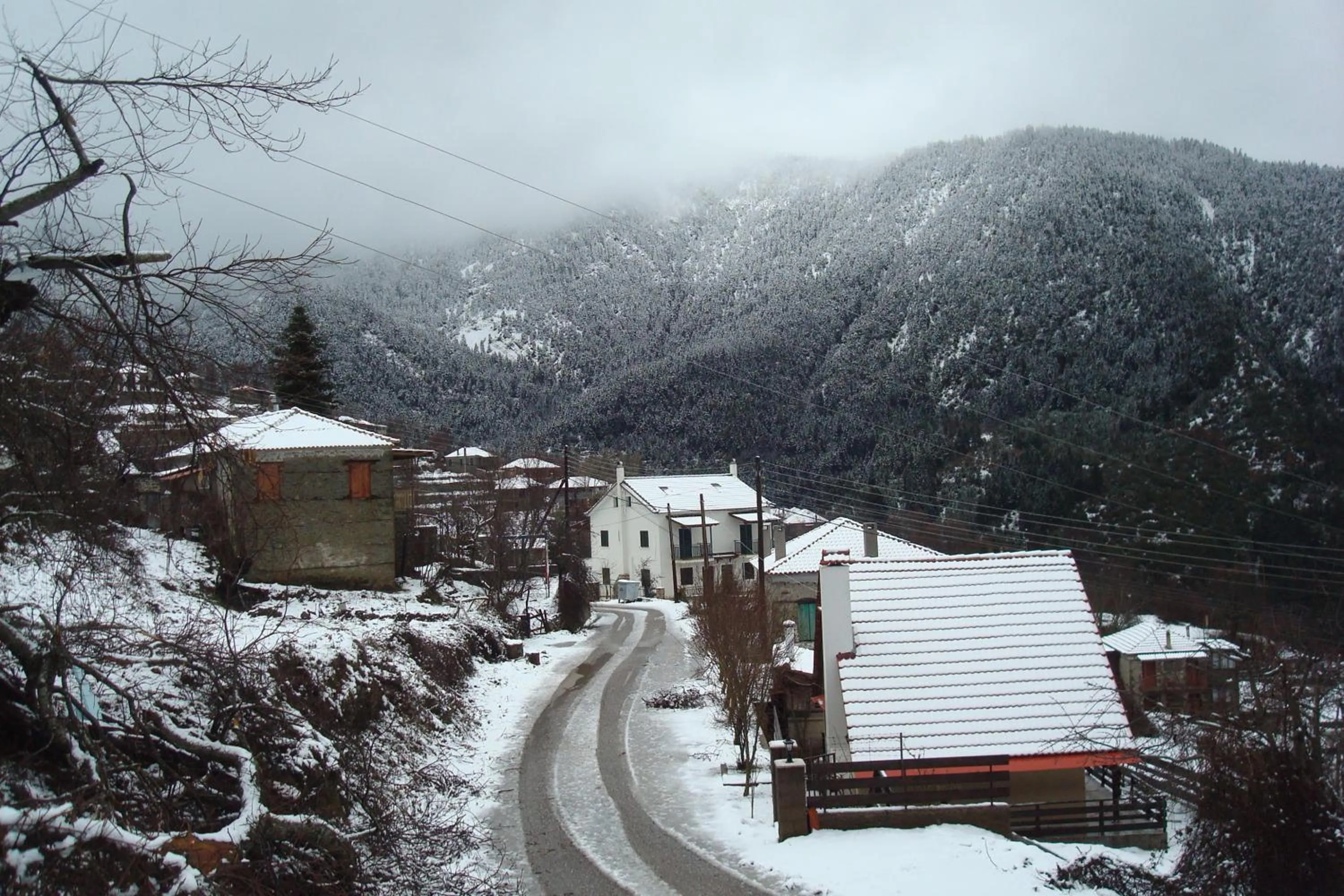 Natural landscape in Elatou