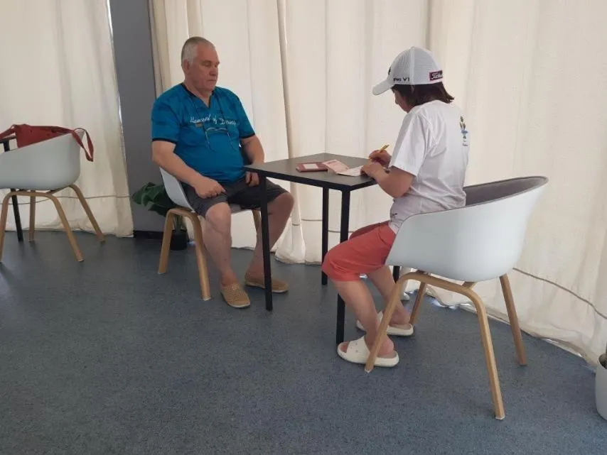 People in Clove Beach