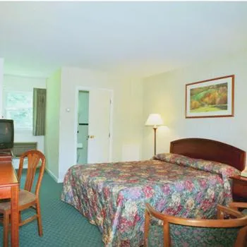 Bed in Hill-Brook Motel