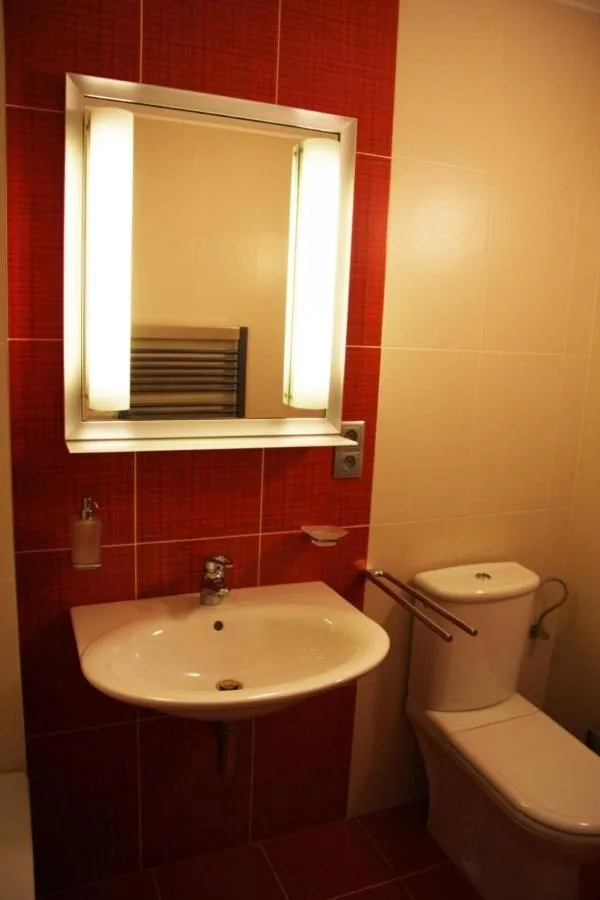 Bathroom in Art Hotel Podebrady