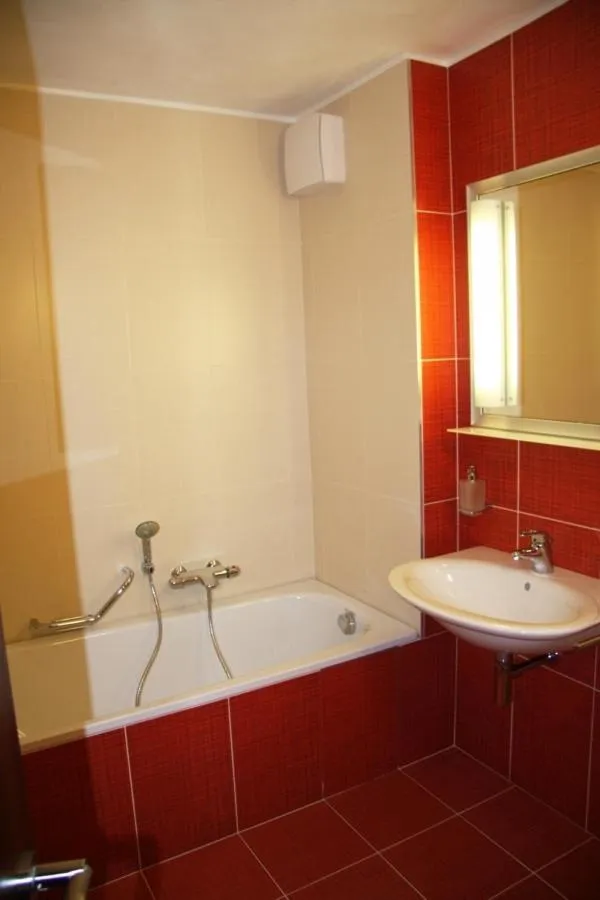 Bathroom in Art Hotel Podebrady