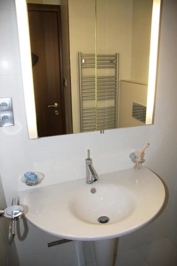 Bathroom in Art Hotel Podebrady