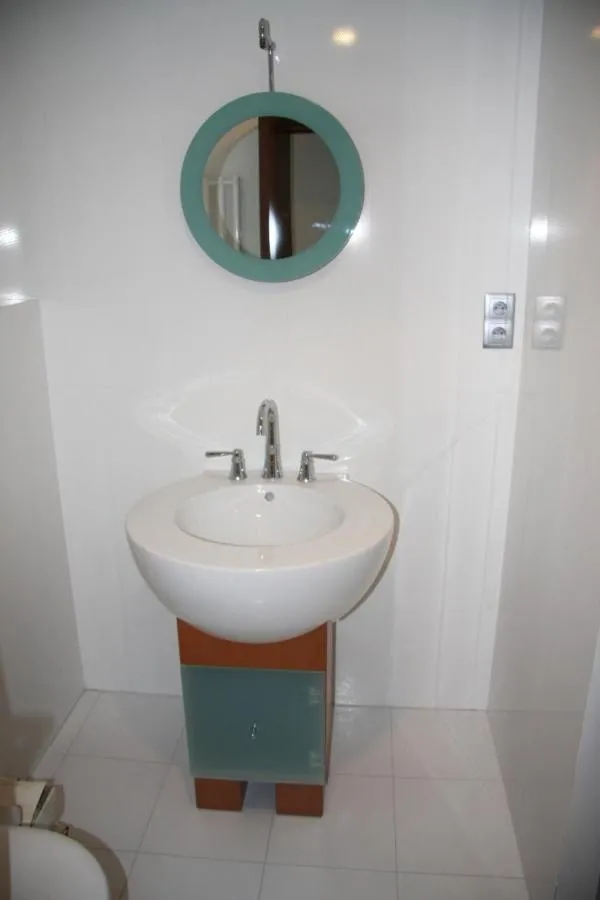 Bathroom in Art Hotel Podebrady