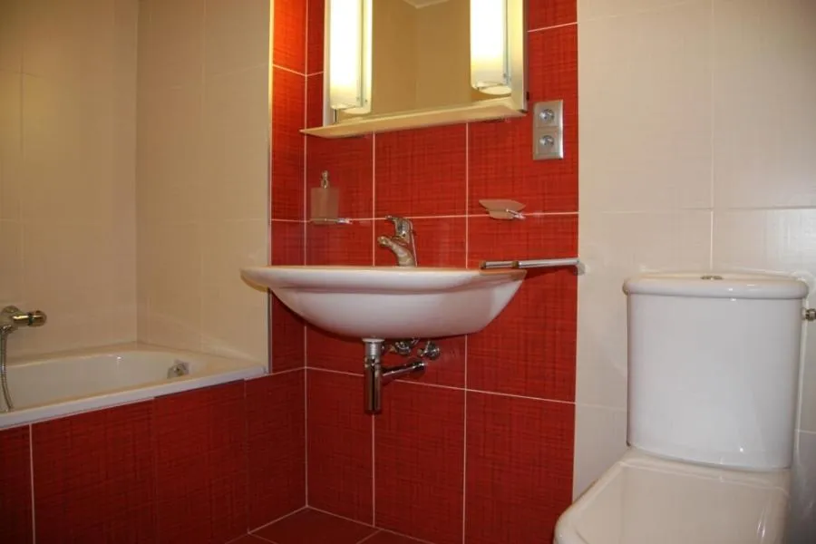 Bathroom in Art Hotel Podebrady