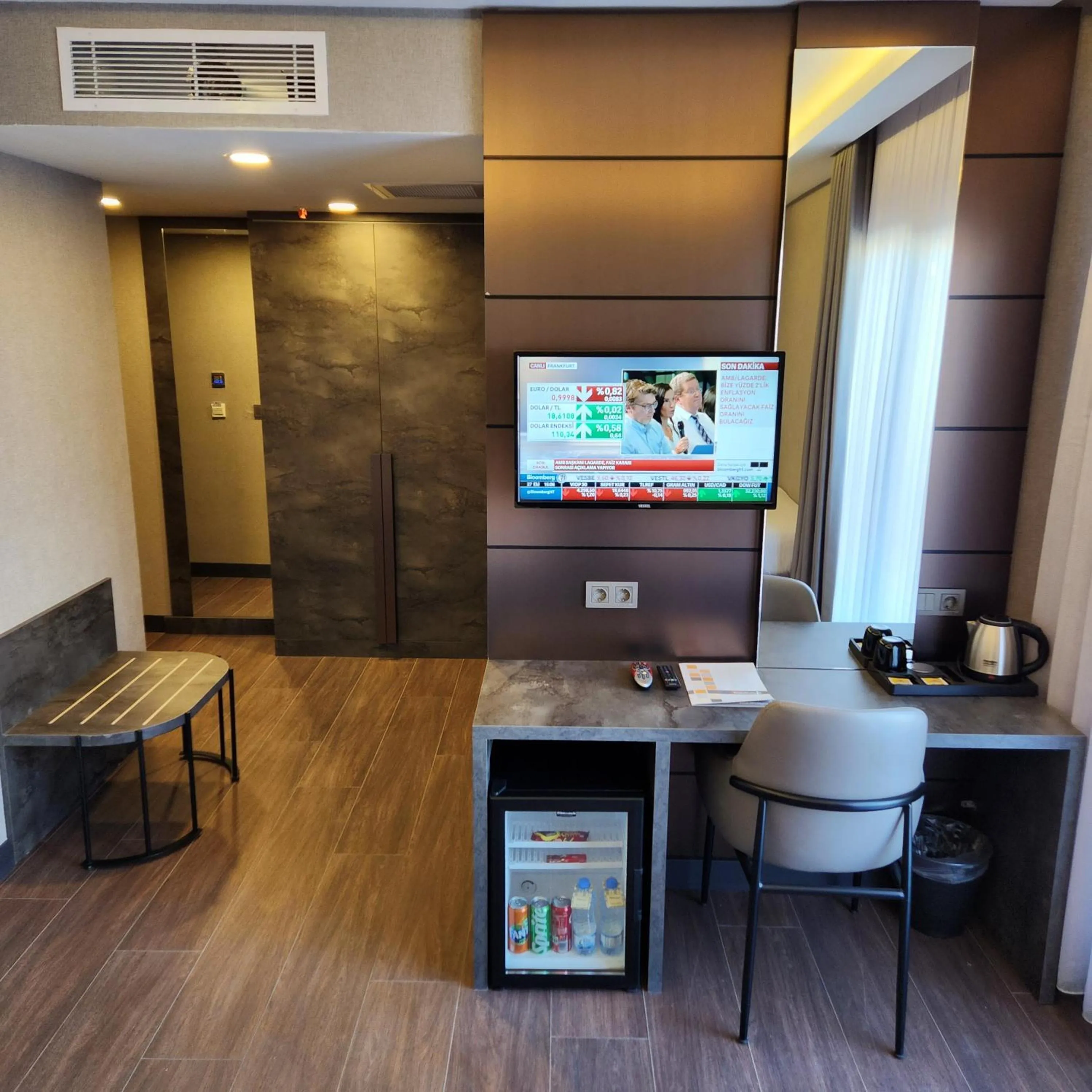 Kitchen or kitchenette in Kızılkaya Business Otel