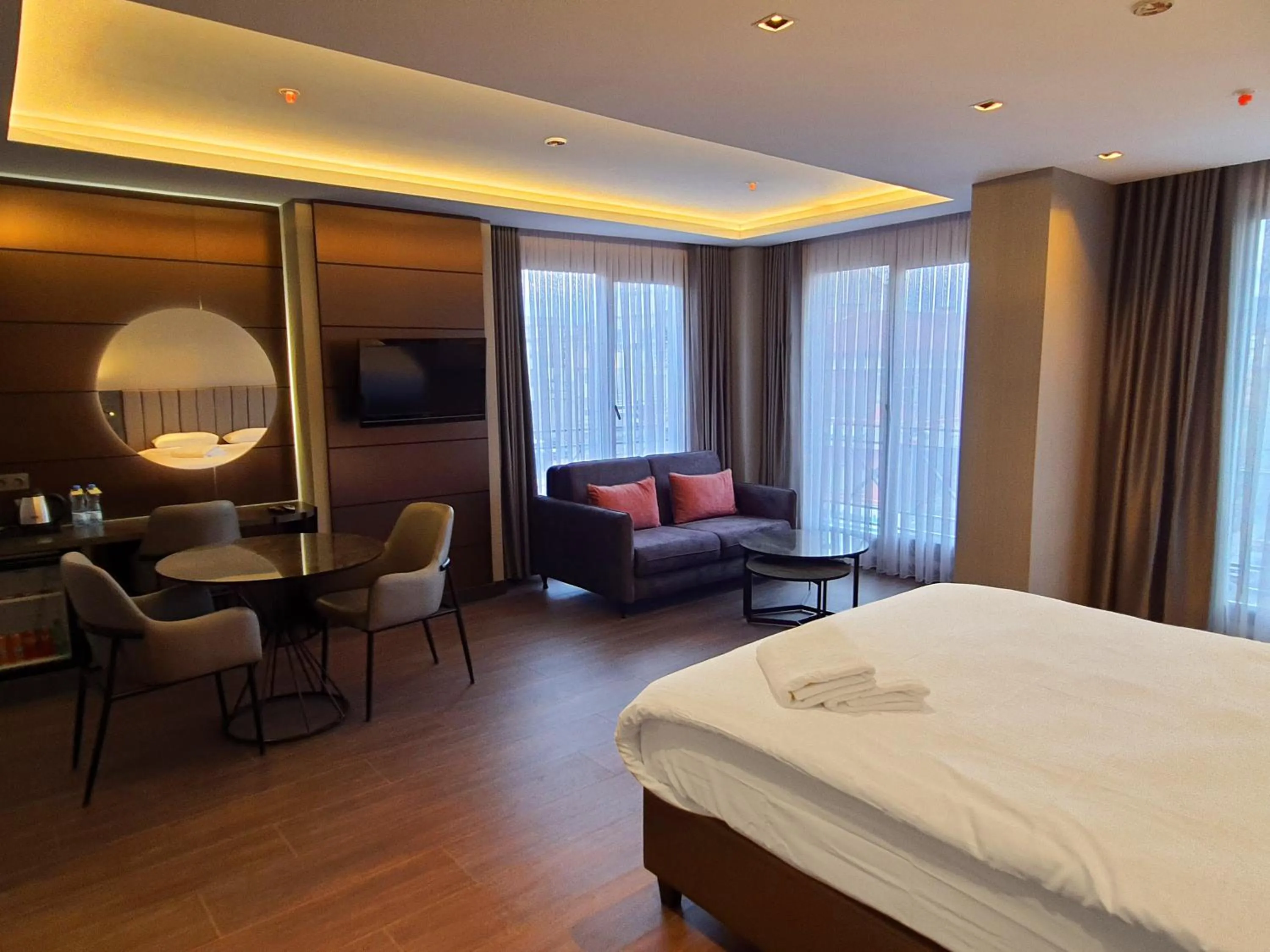 Bed in Kızılkaya Business Otel