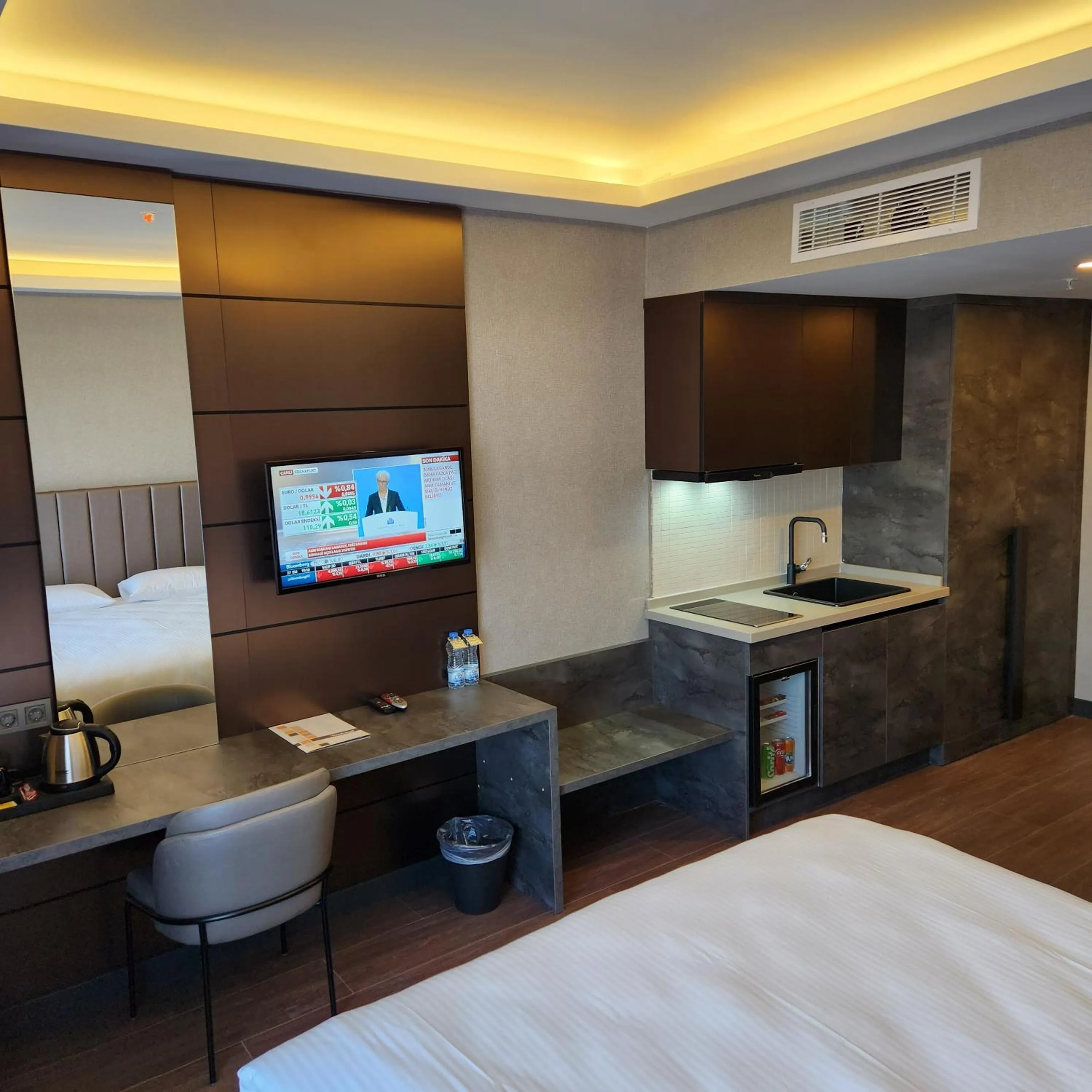 Bed in Kızılkaya Business Otel