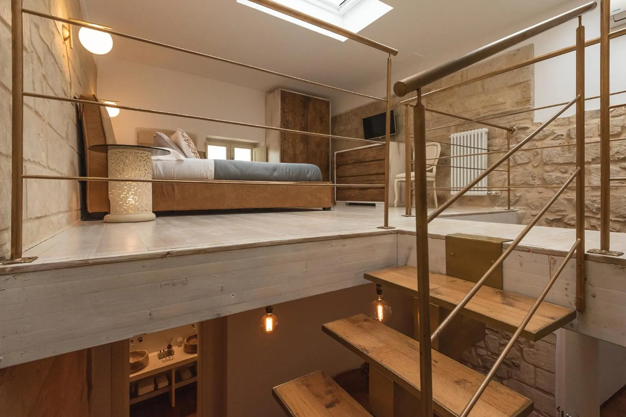 Photo of the whole room in Le Nicchie luxury rooms