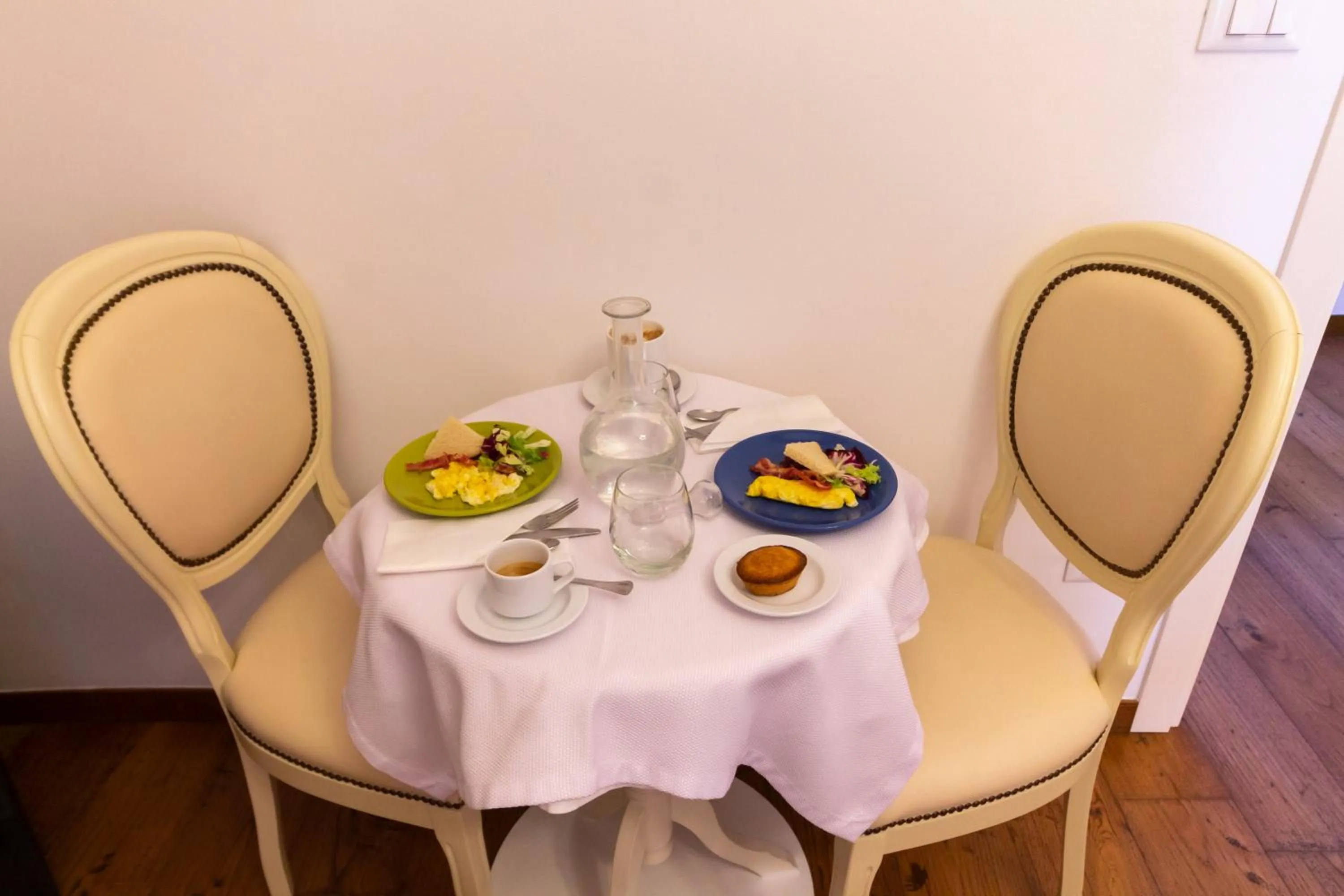 Breakfast in Le Nicchie luxury rooms