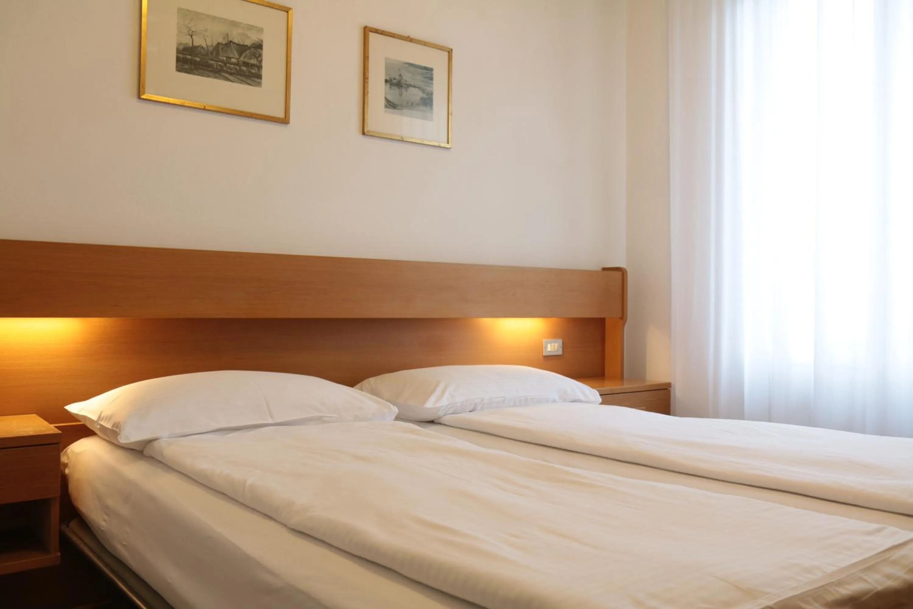 Bed in Hotel Villa Clara