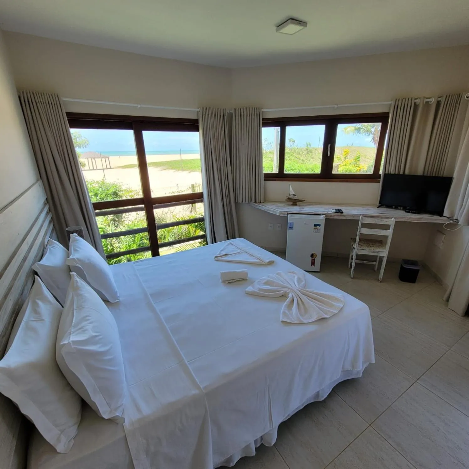 Bed in RANCHO GOSTOSO POUSADA