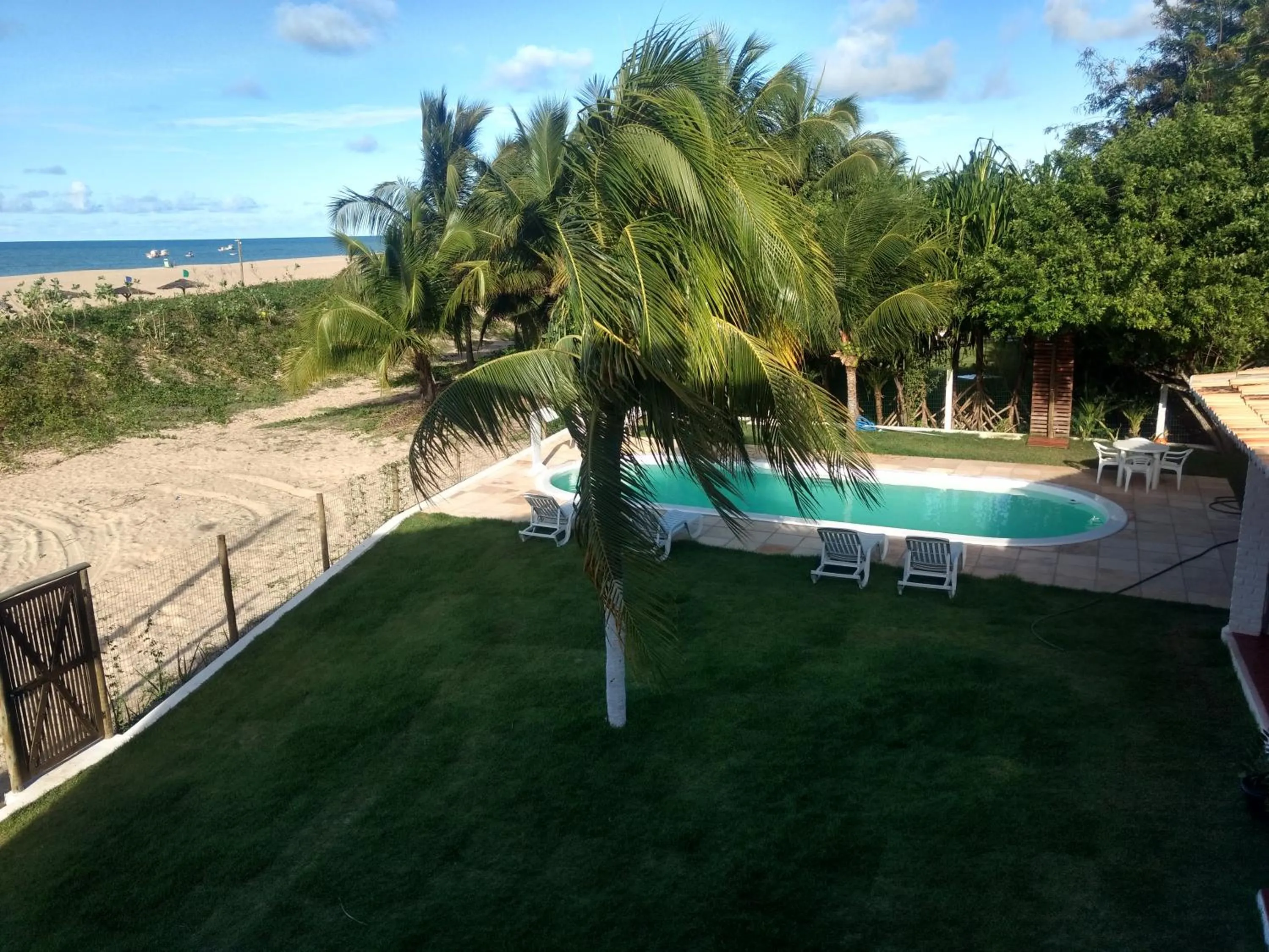 Swimming pool in RANCHO GOSTOSO POUSADA