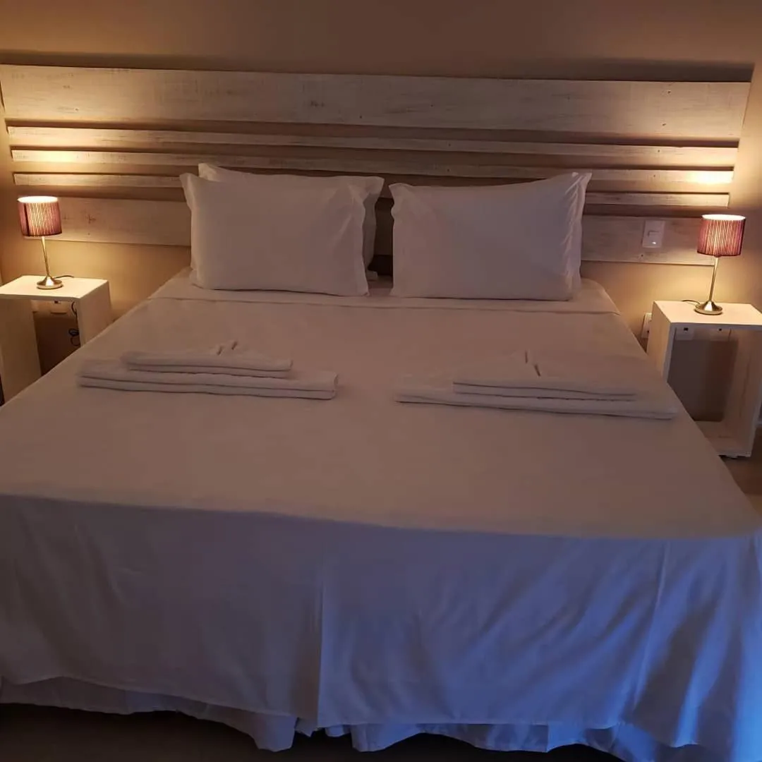Bed in RANCHO GOSTOSO POUSADA