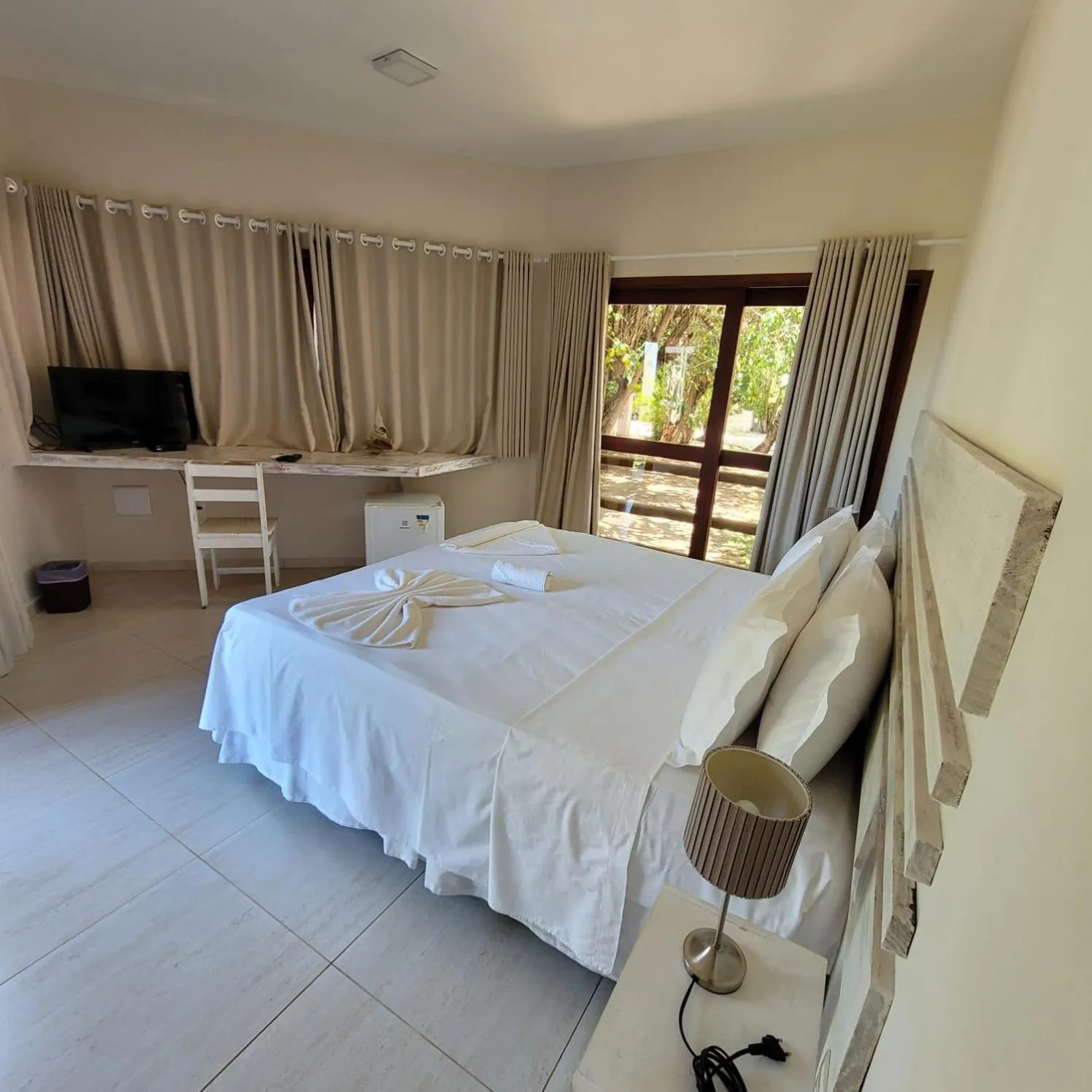Bed in RANCHO GOSTOSO POUSADA
