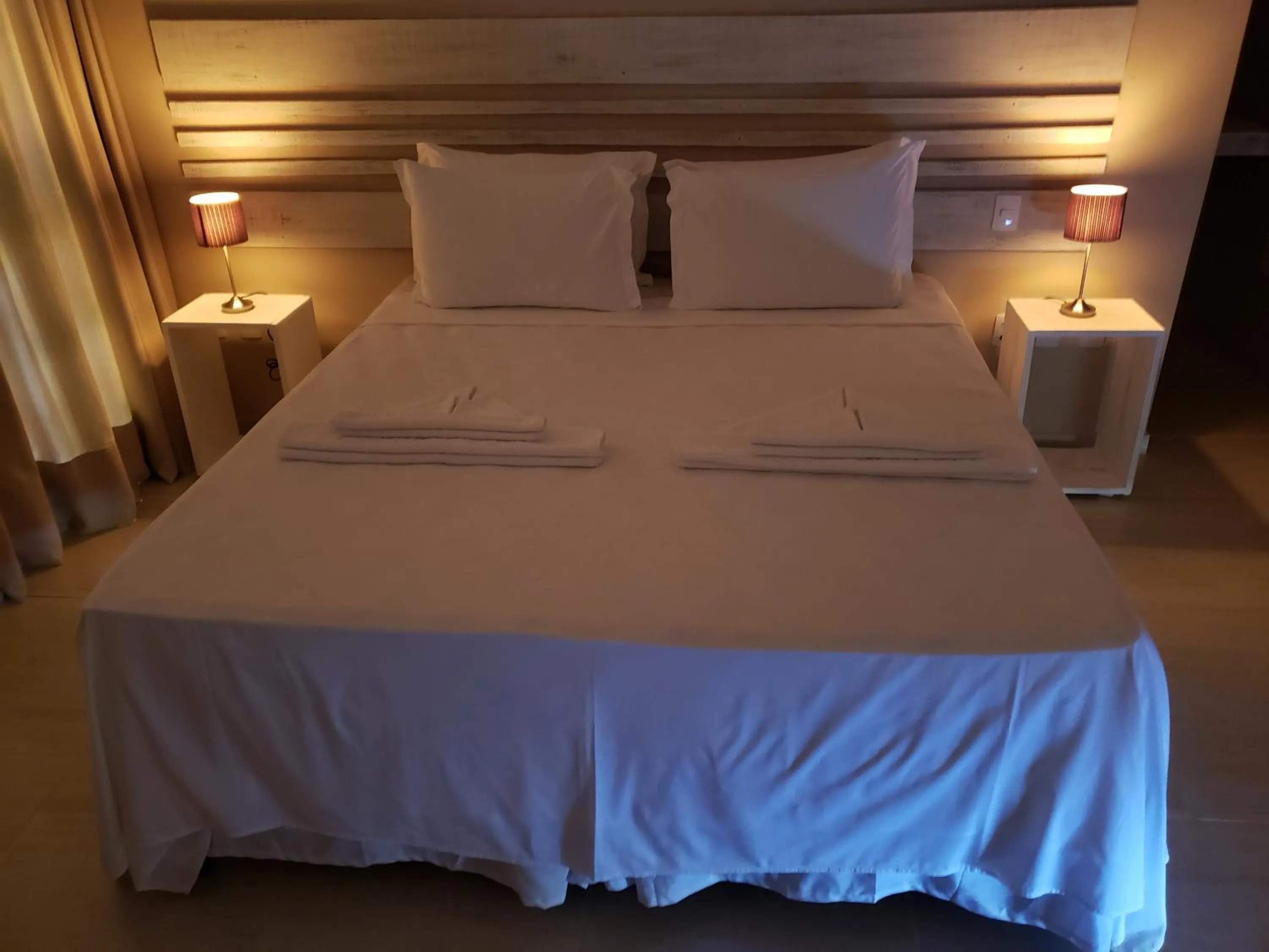 Bed in RANCHO GOSTOSO POUSADA