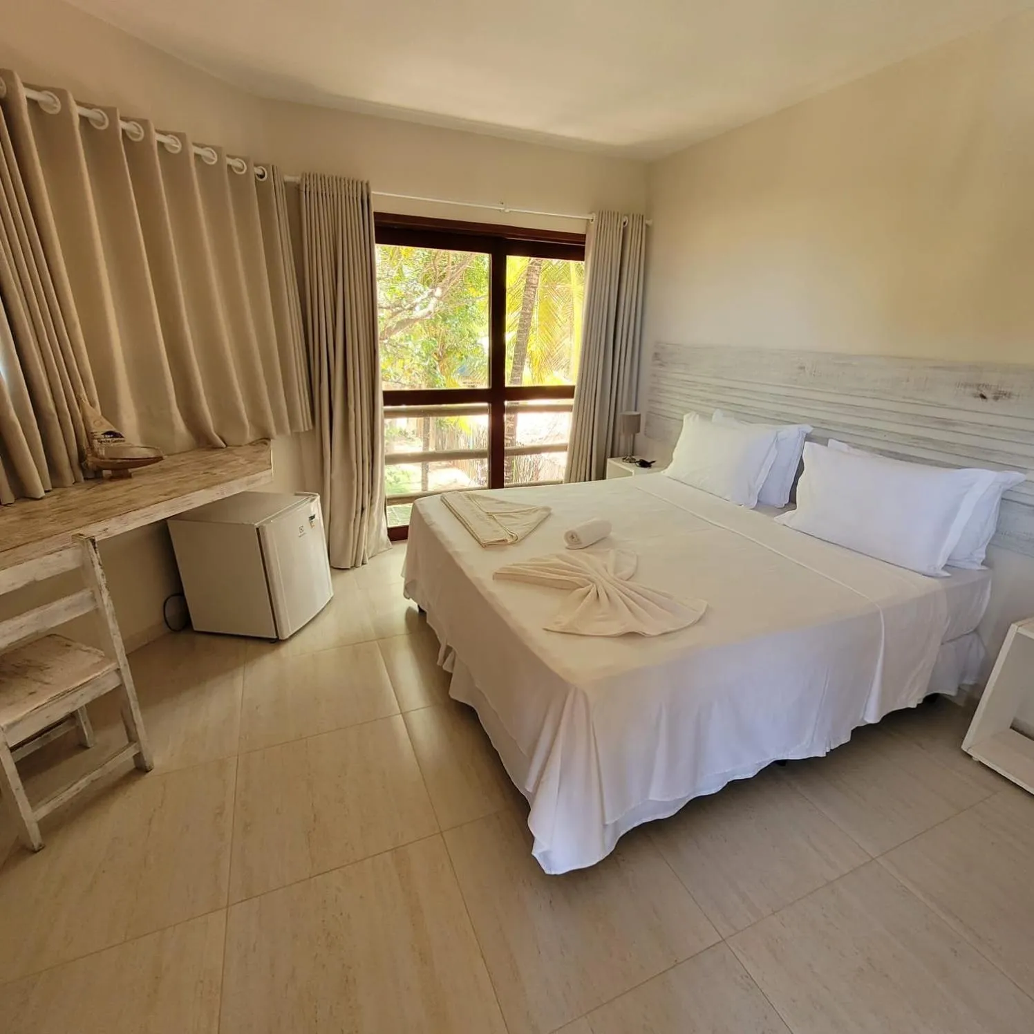 Bed in RANCHO GOSTOSO POUSADA