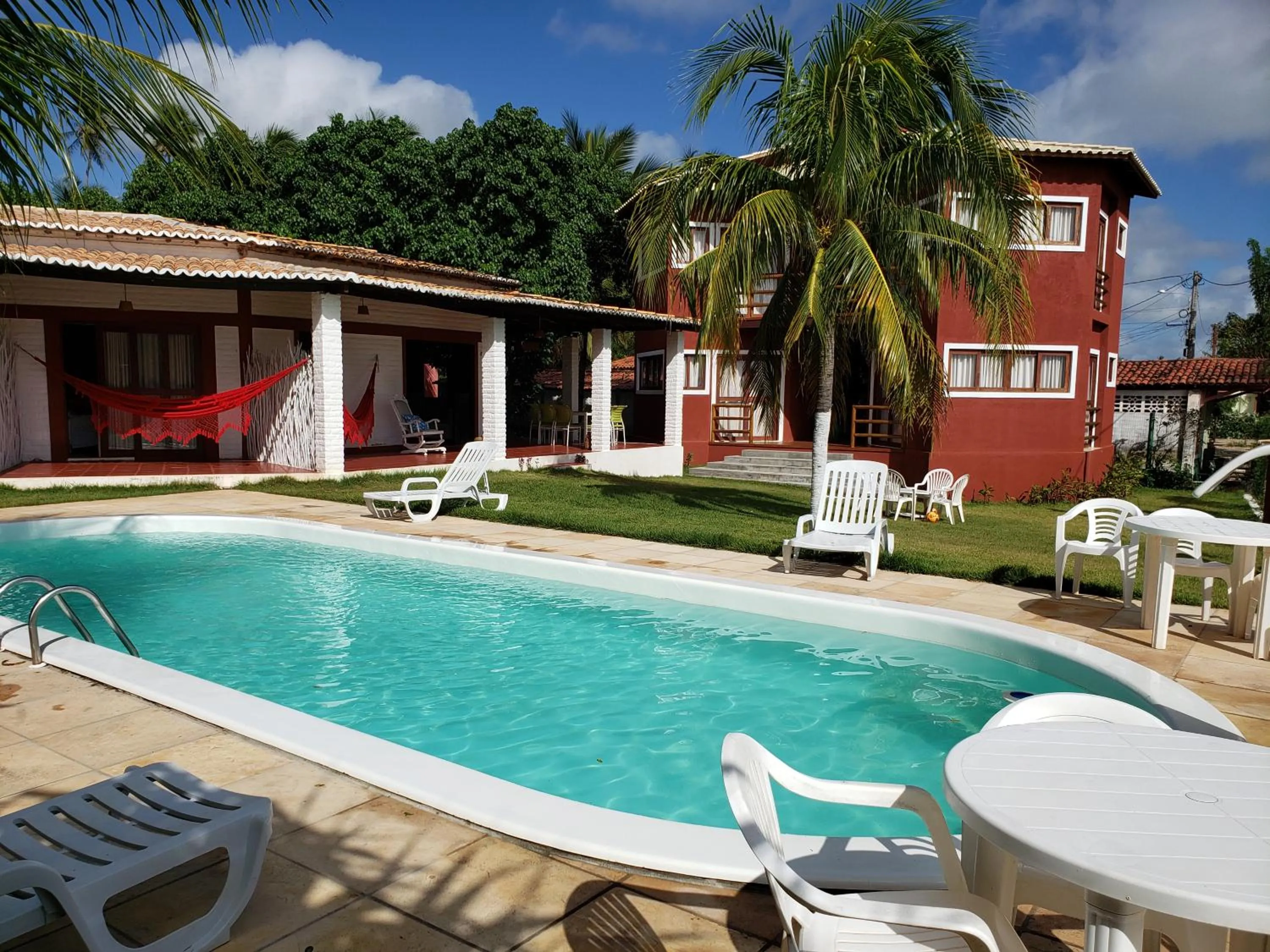 Swimming pool in RANCHO GOSTOSO POUSADA