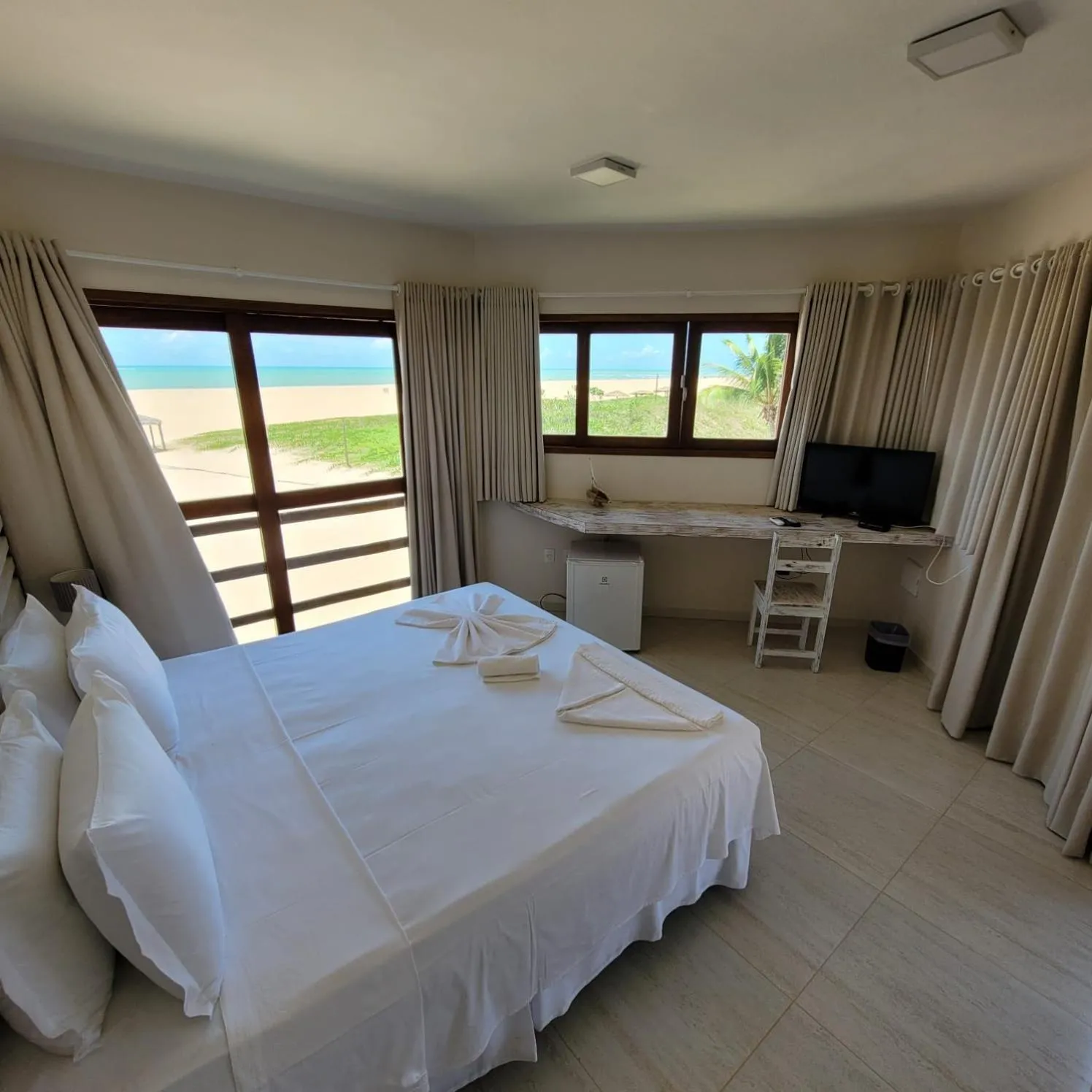 Bed in RANCHO GOSTOSO POUSADA
