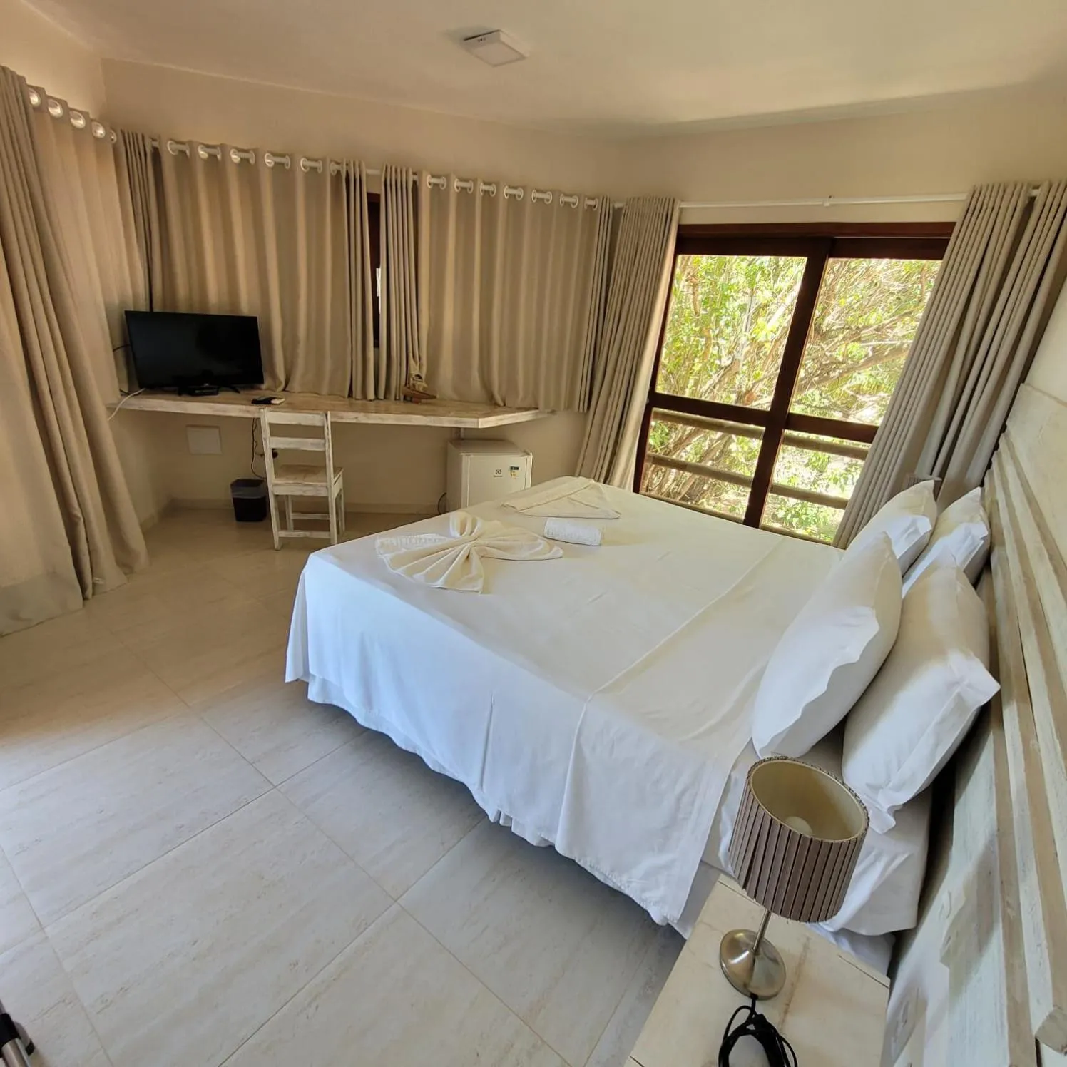 Bed in RANCHO GOSTOSO POUSADA