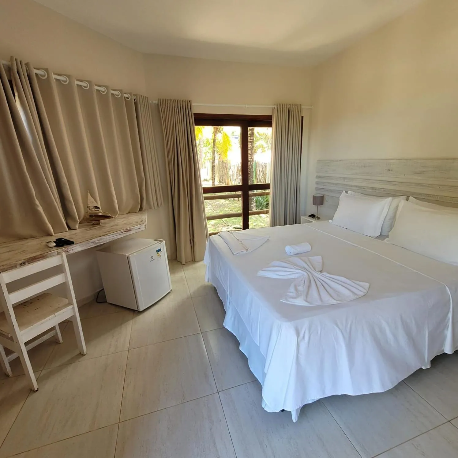Bed in RANCHO GOSTOSO POUSADA