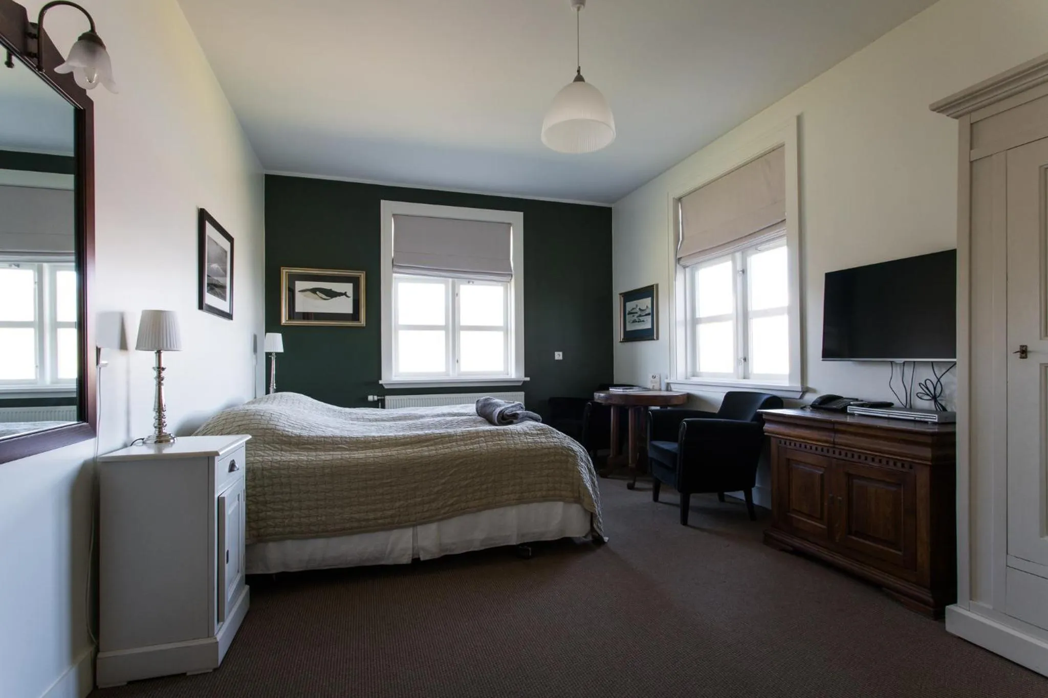 Bedroom, Bed in Hotel Búdir