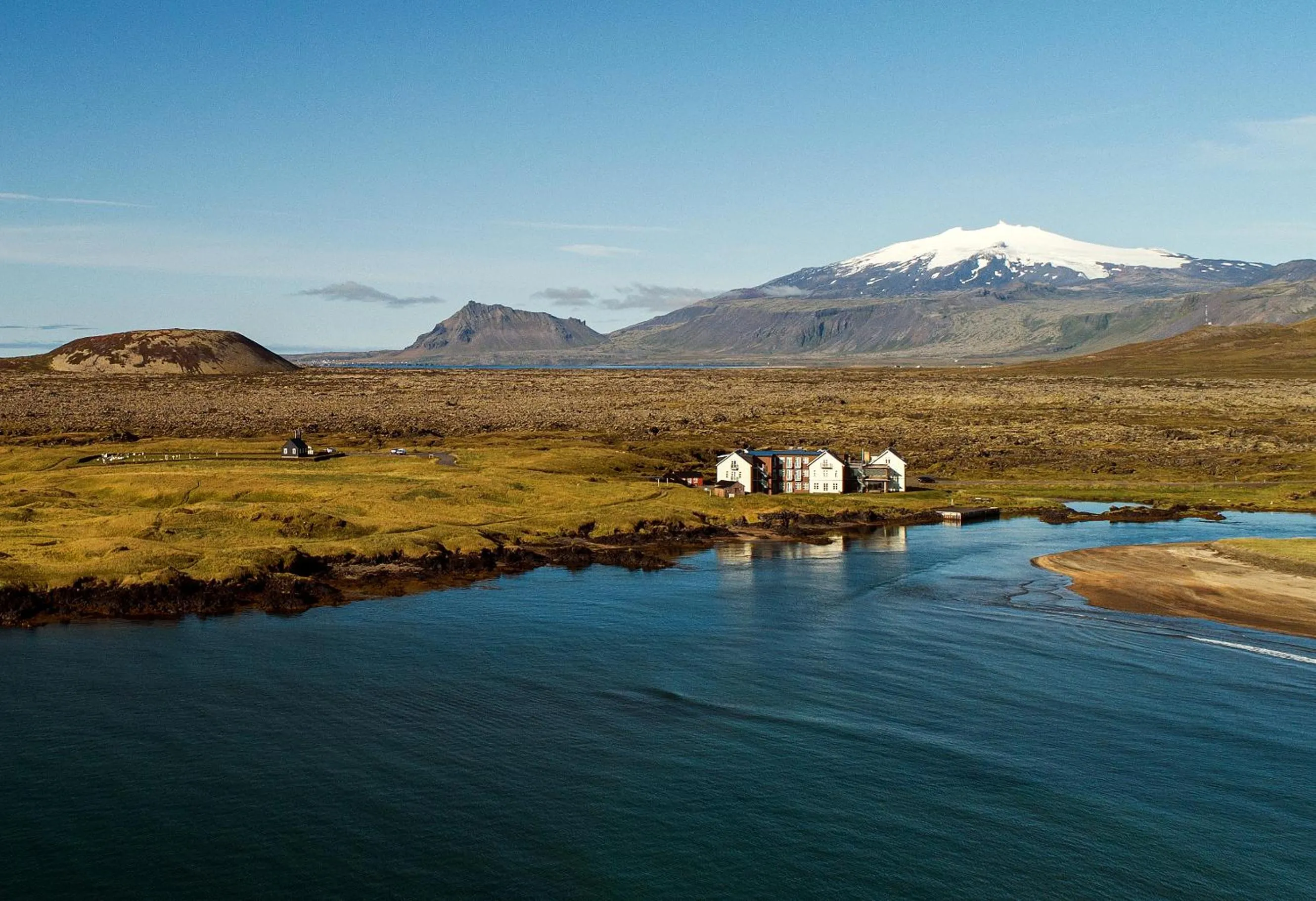 Natural landscape in Hotel Búdir