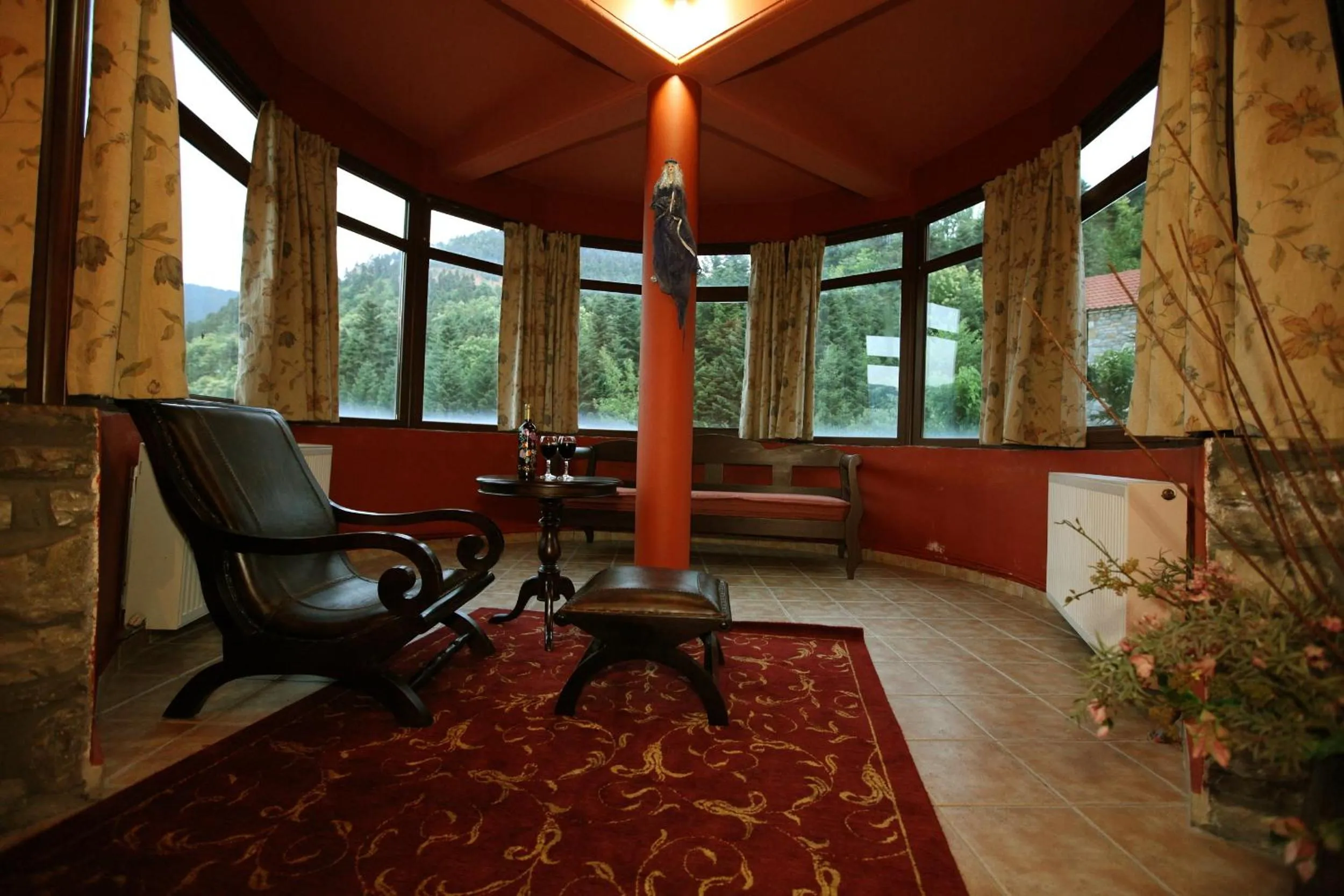 Seating area in Ta Petrina