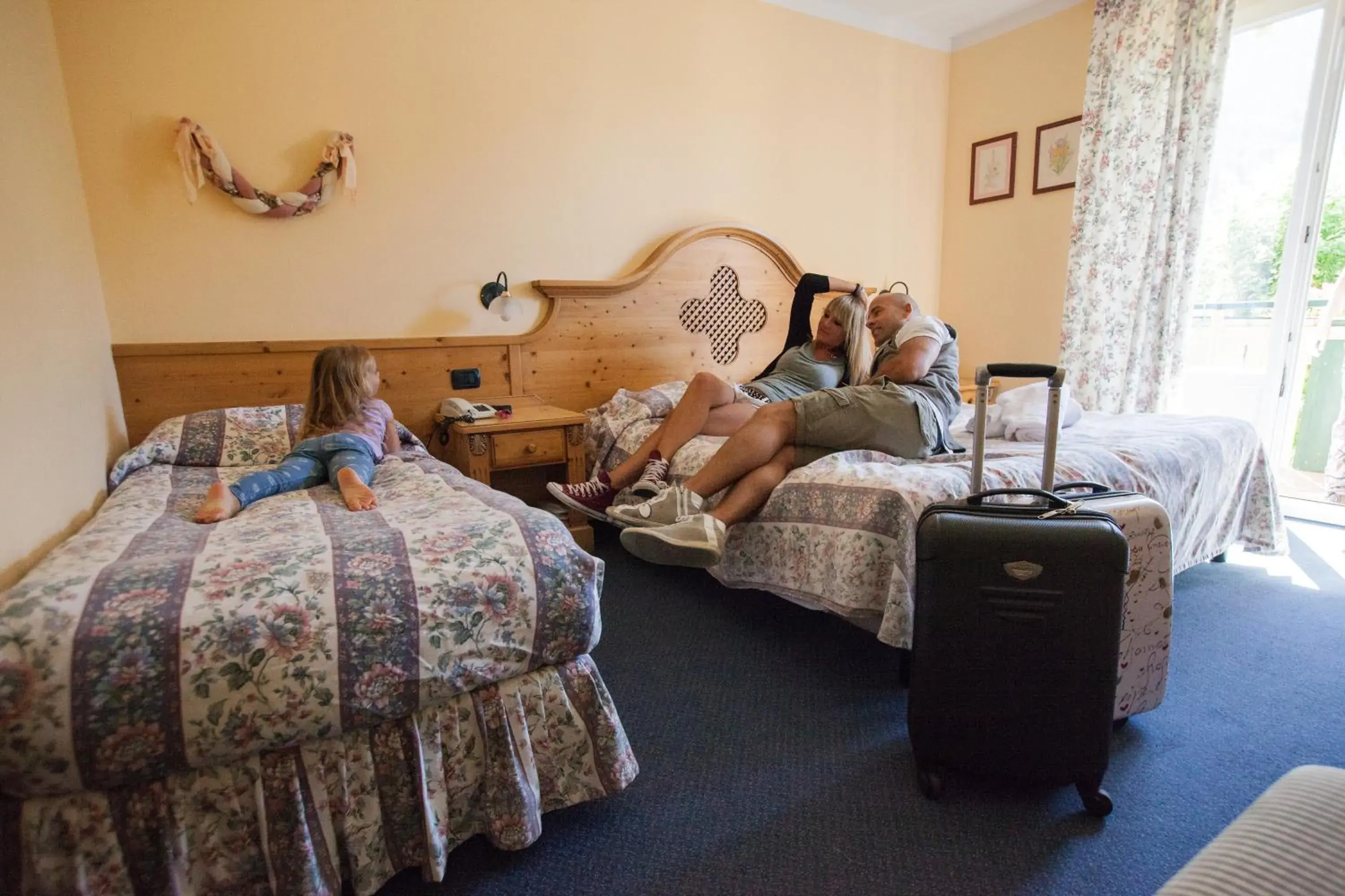 Triple Room with Terrace in Garden Hotel Bellariva Triple Room with Terrace in Garden Hotel Bellariva