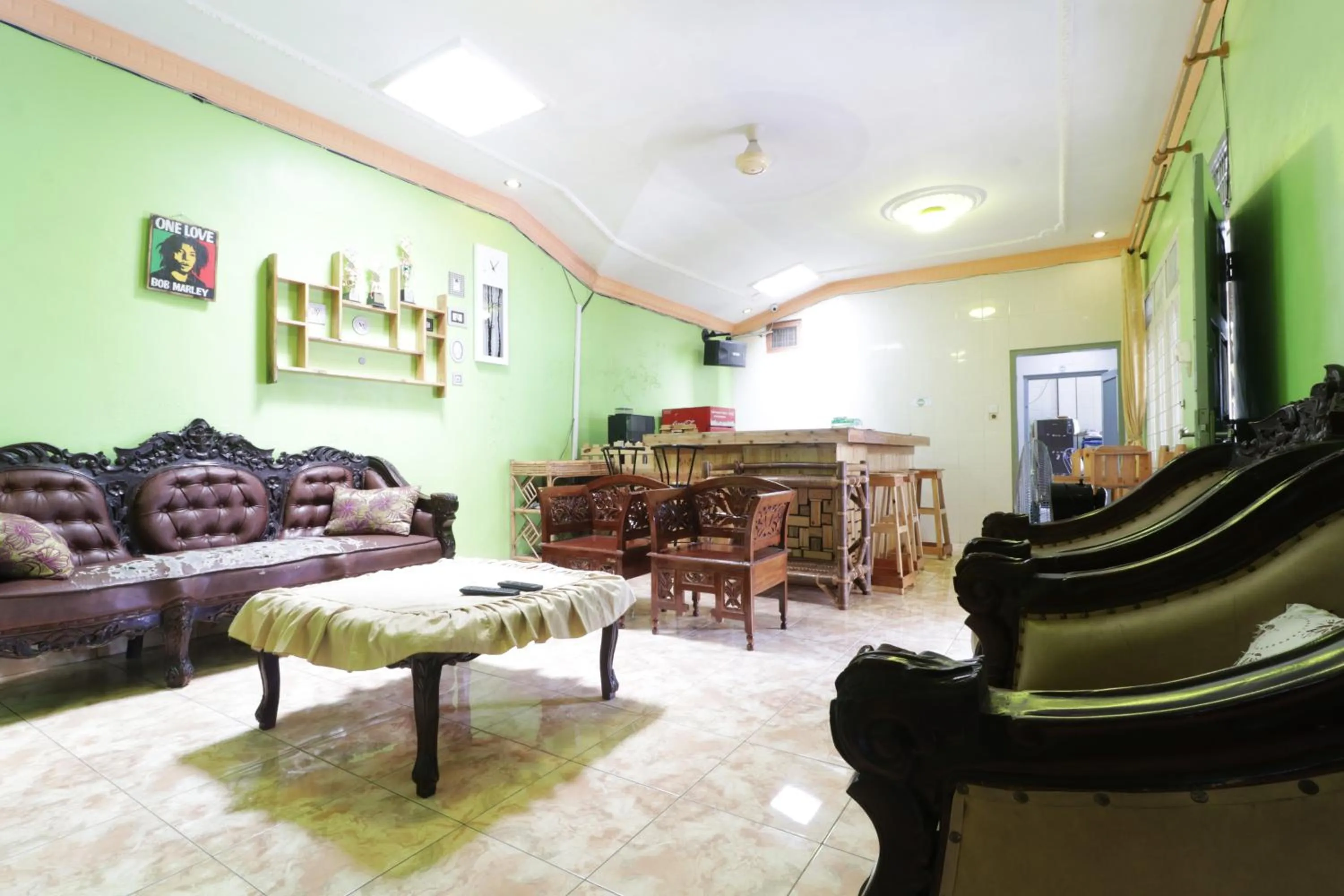 Living room in Waroeng Transit & Depary Homestay