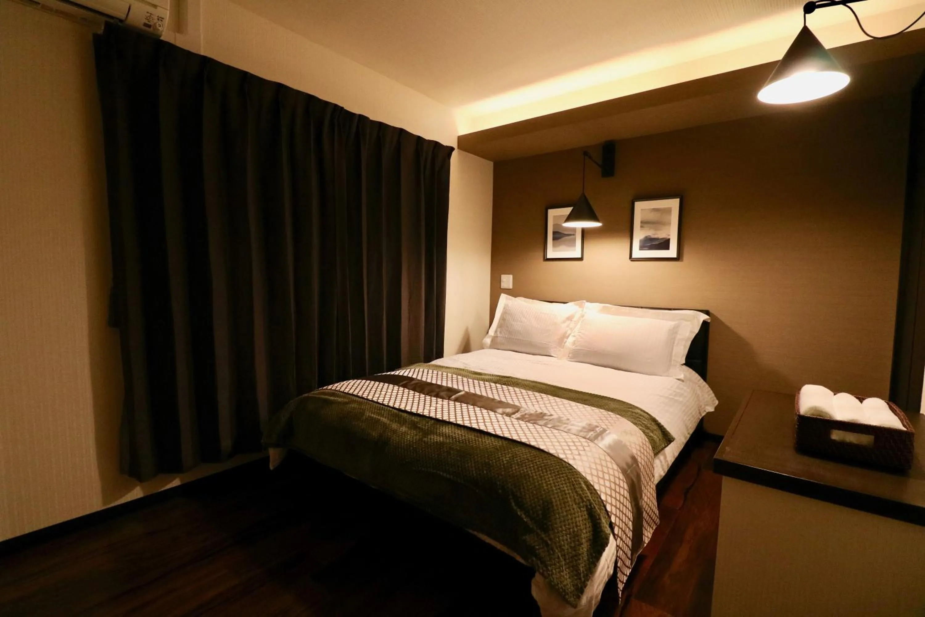Bed in One's Villa Sapporo
