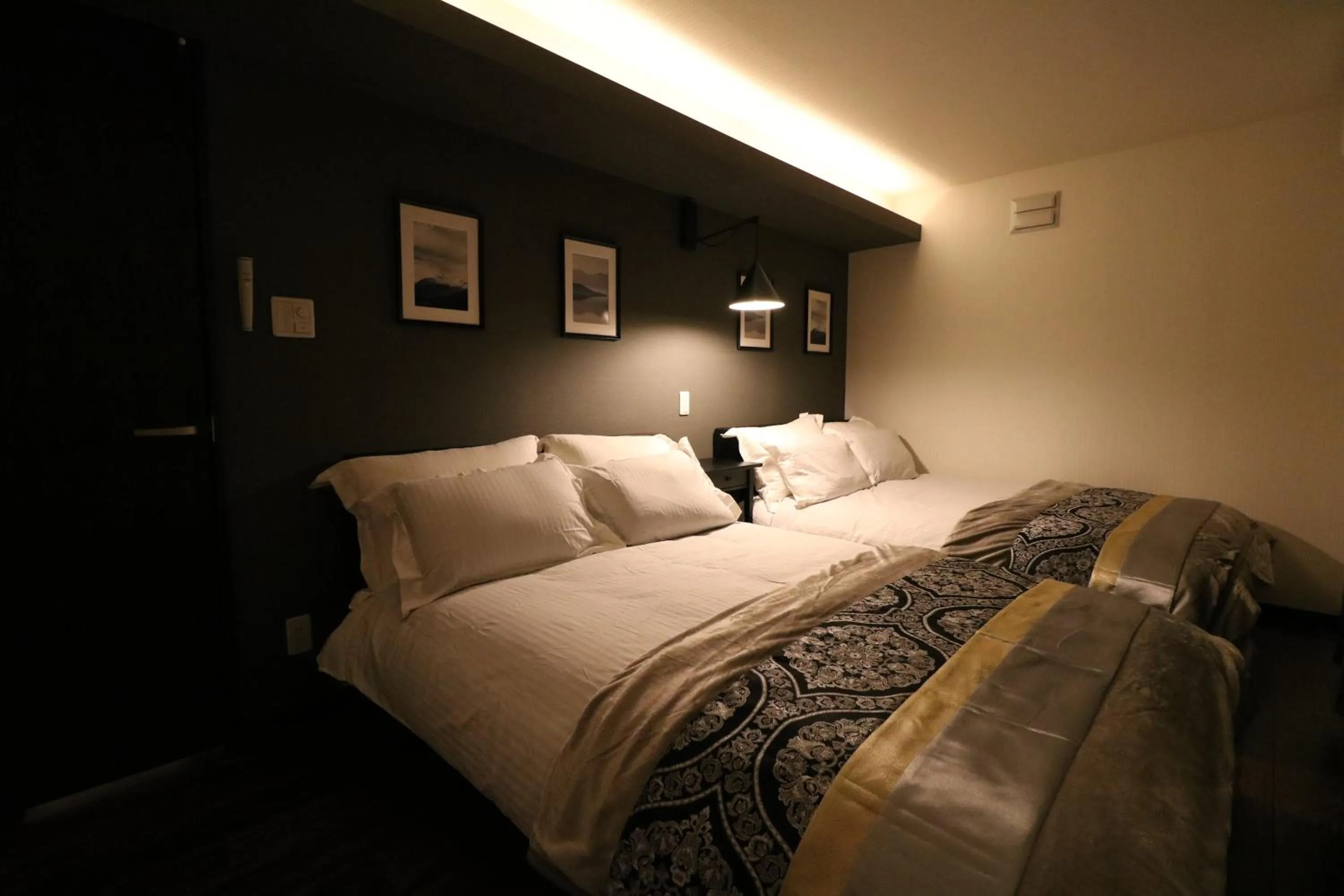 Bed in One's Villa Sapporo