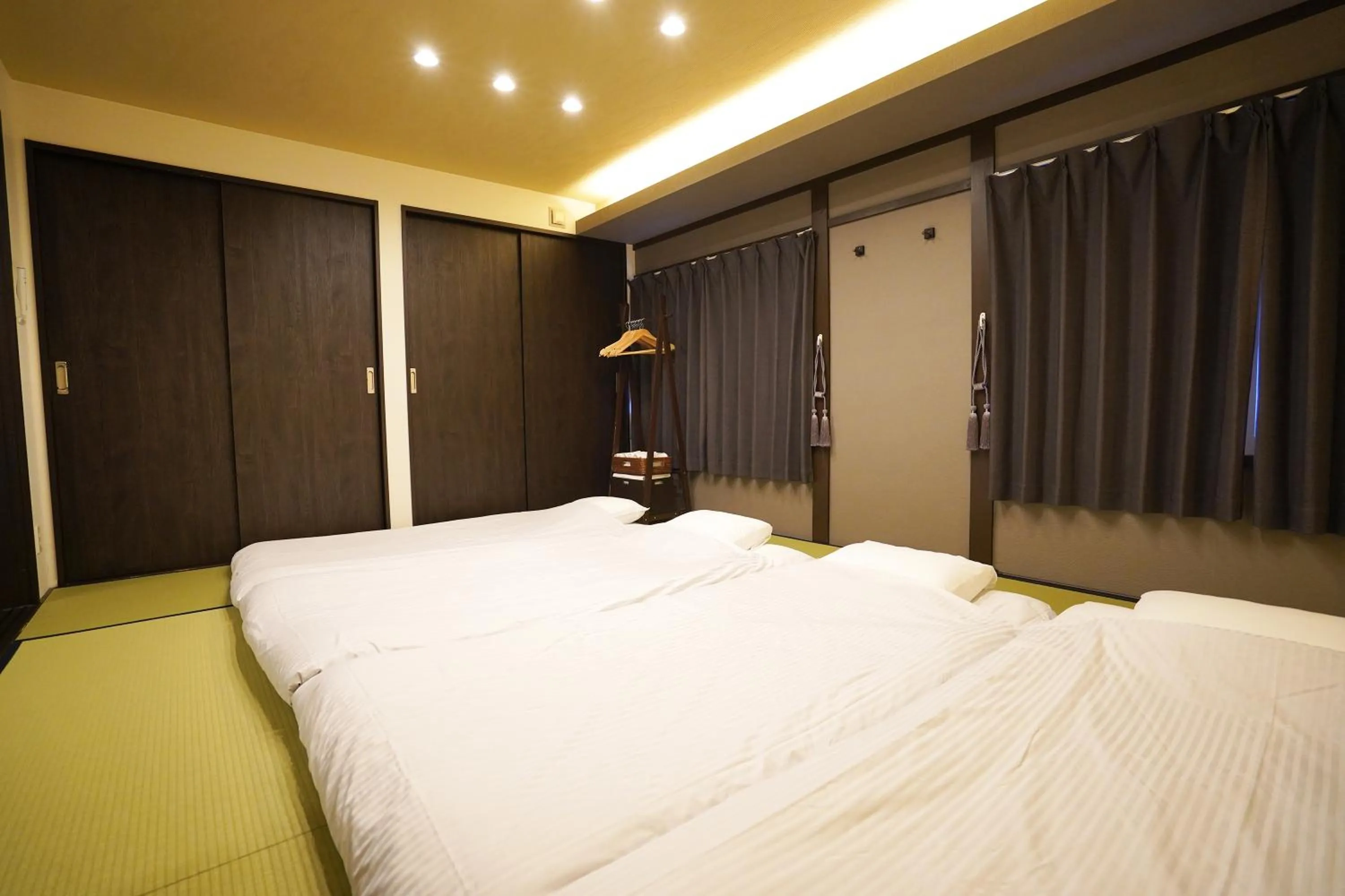 Bed in One's Villa Sapporo