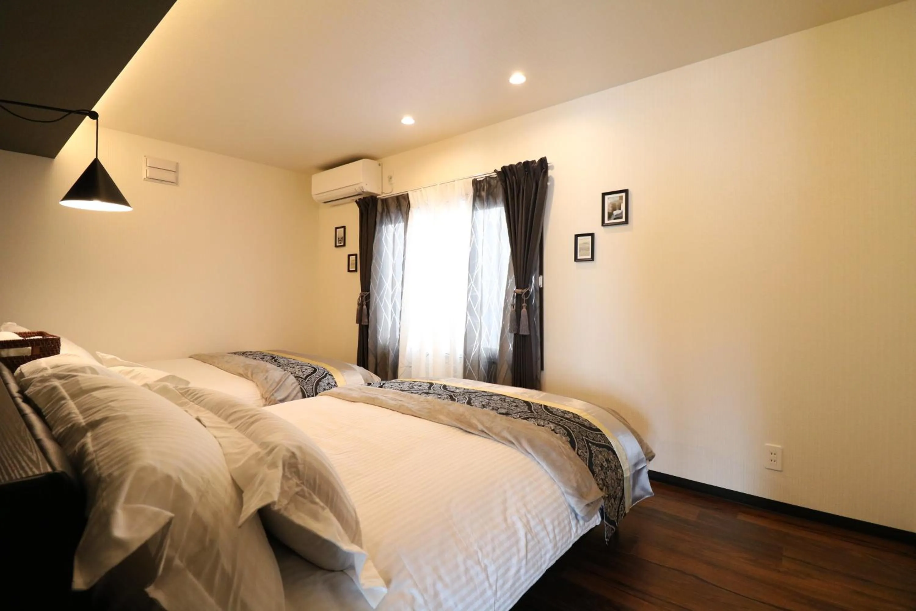 Bed in One's Villa Sapporo