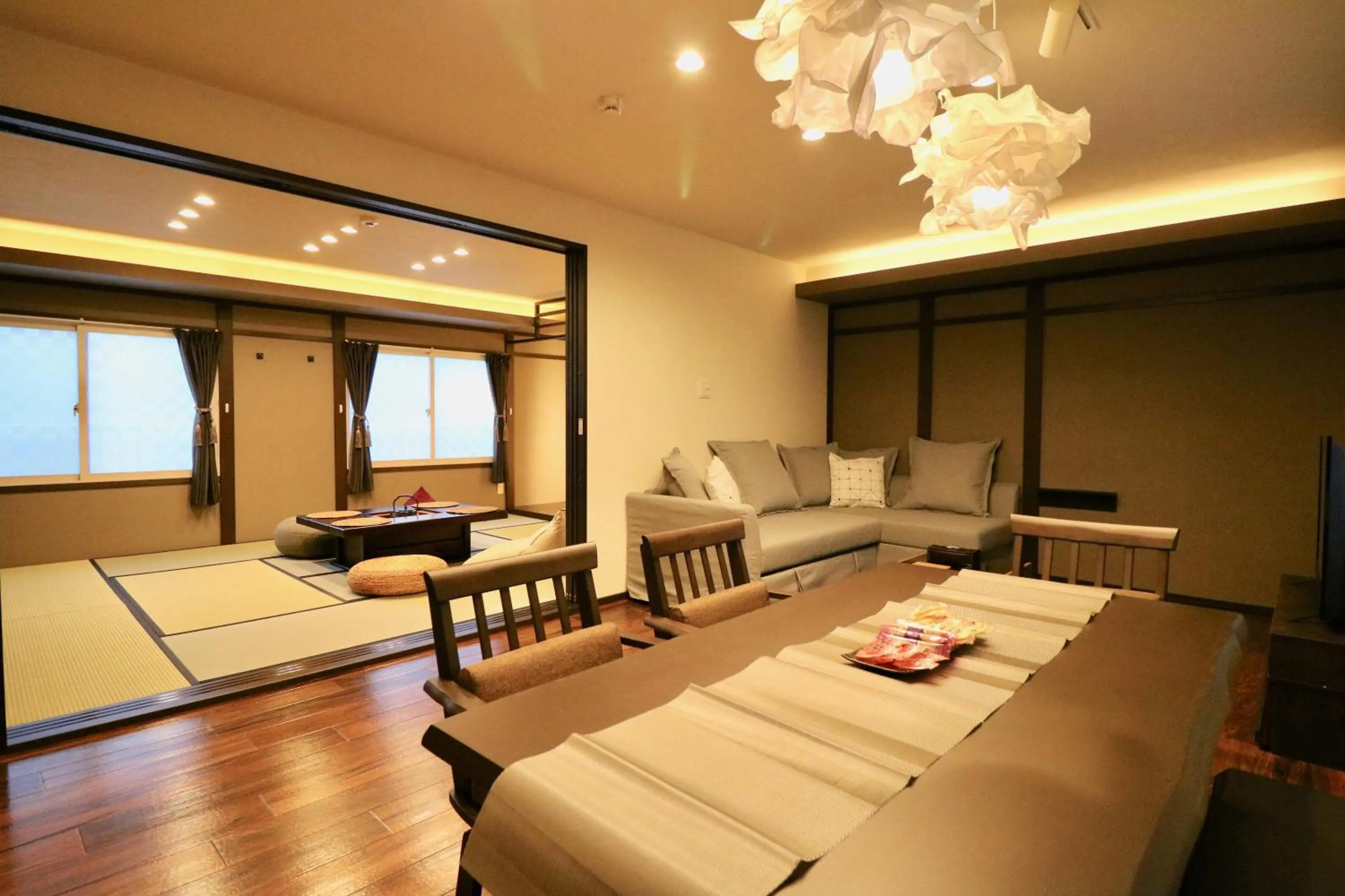Bed in One's Villa Sapporo